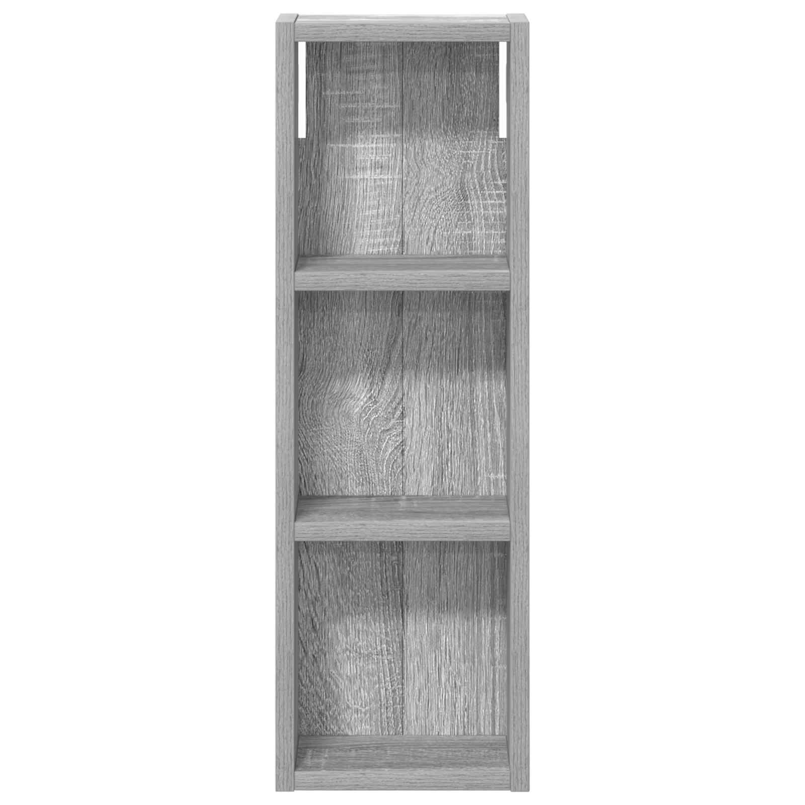 vidaXL Szafka ścienna łazienkowa Szary Sonoma 20 x 10 x 60,5 cm