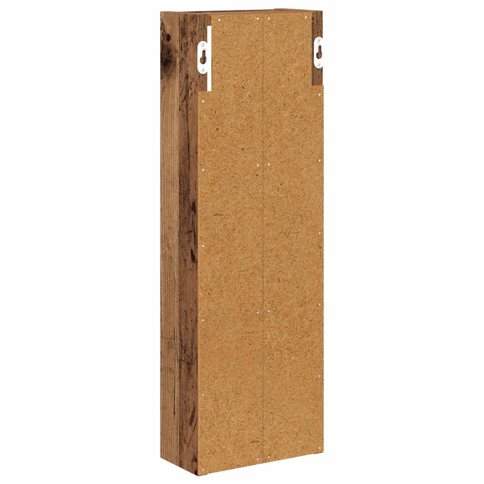 vidaXL Szafka ścienna łazienkowa Stare drewno 20 x 10 x 60,5 cm