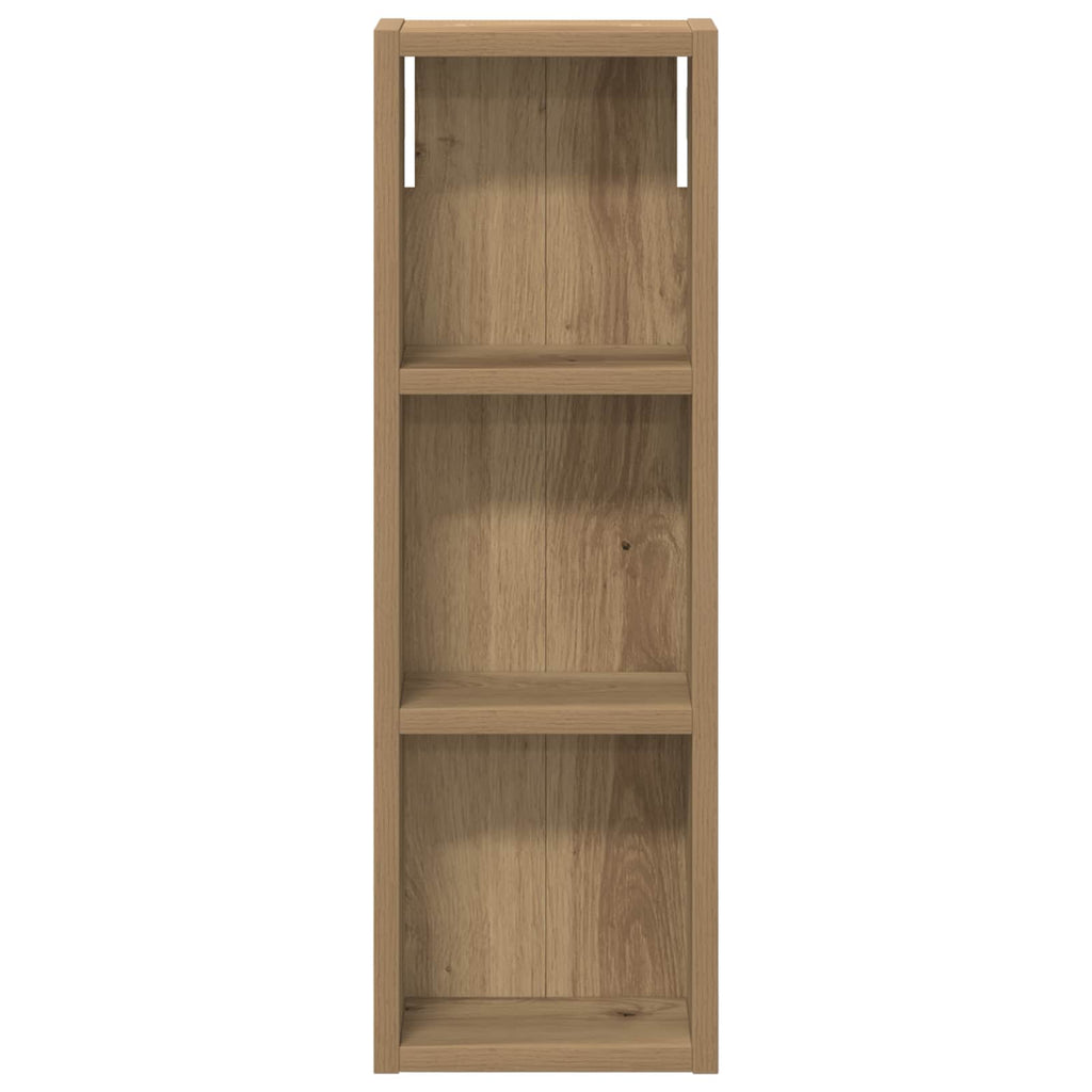 vidaXL Szafka ścienna łazienkowa Dąb rzemieślniczy 20 x 10 x 60,5 cm
