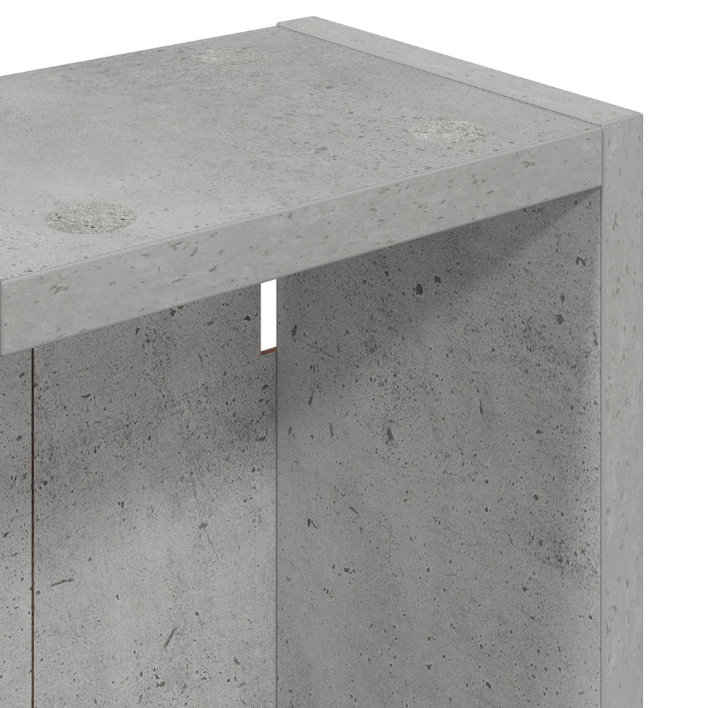 vidaXL Szafka ścienna łazienkowa Betonowy Szary 20 x 14 x 70 cm
