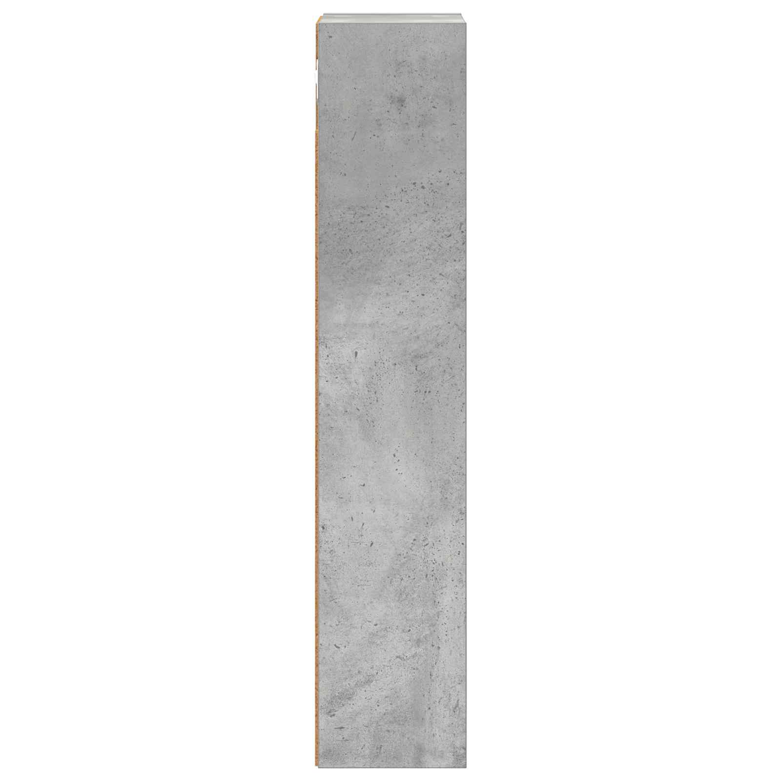 vidaXL Szafka ścienna łazienkowa Betonowy Szary 20 x 14 x 70 cm