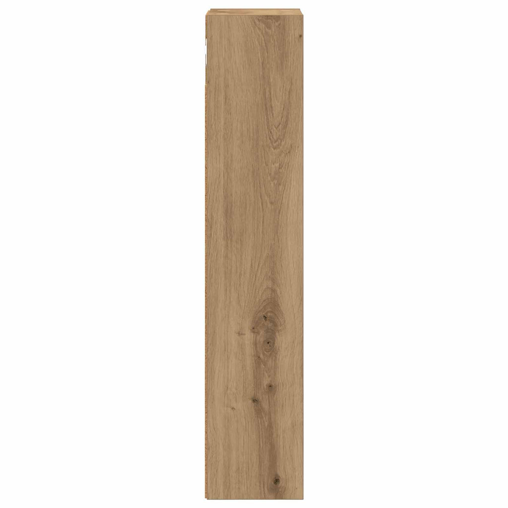 vidaXL Szafka ścienna łazienkowa Dąb rzemieślniczy 20 x 14 x 70 cm
