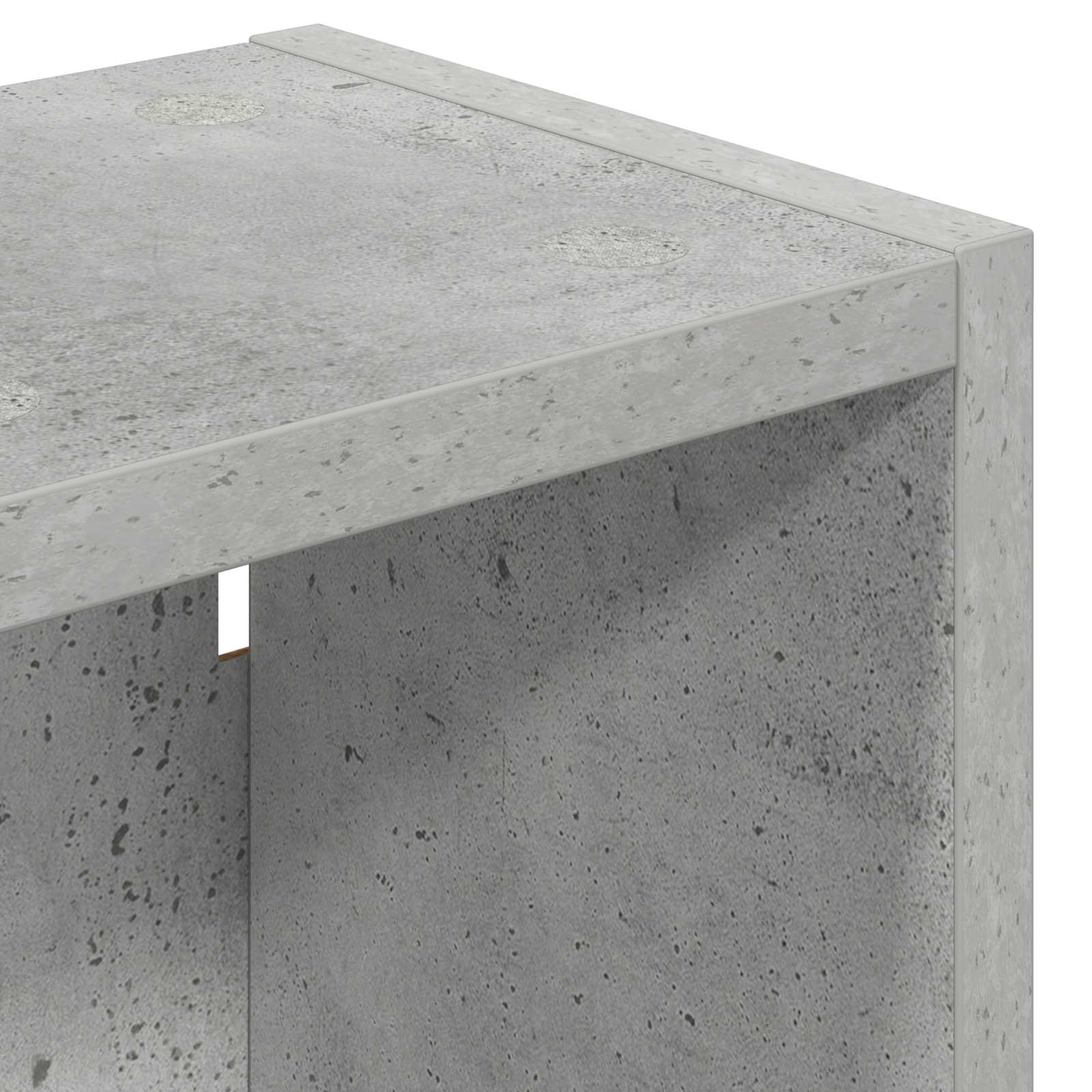 vidaXL Szafka ścienna łazienkowa Betonowy Szary 20 x 16 x 62,5 cm