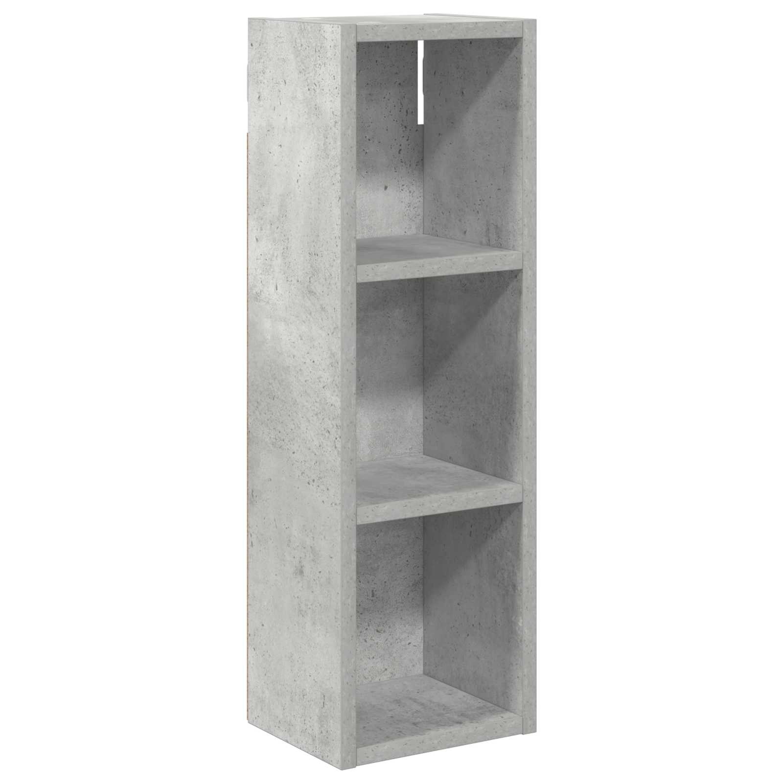 vidaXL Szafka ścienna łazienkowa Betonowy Szary 20 x 16 x 62,5 cm