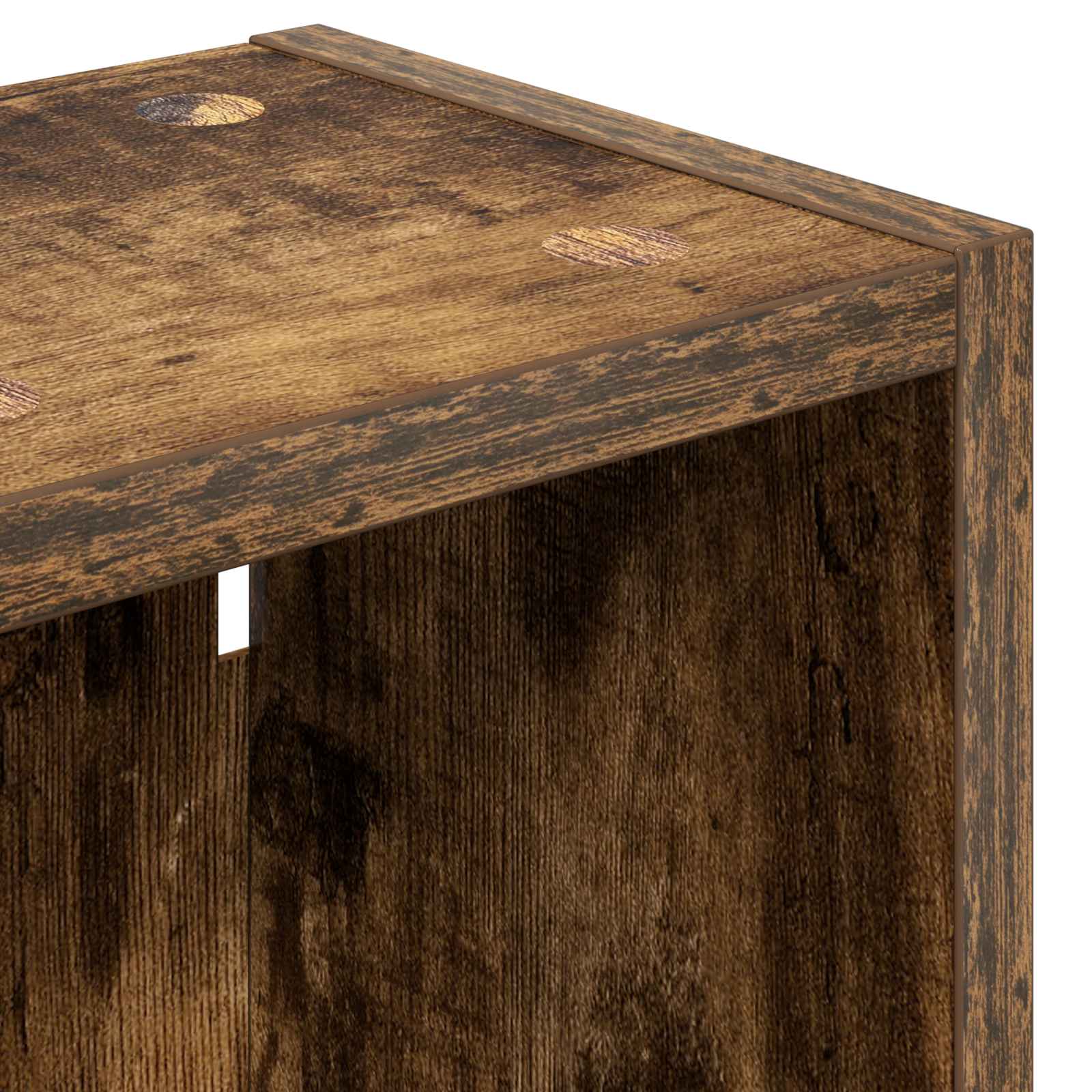 vidaXL Szafka ścienna łazienkowa Dąb Wędzony 20 x 16 x 62,5 cm