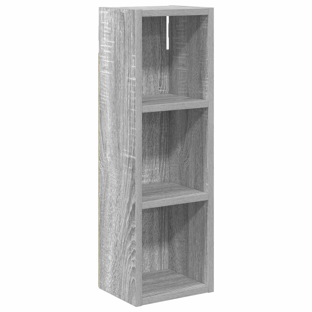 vidaXL Szafka ścienna łazienkowa Szary Sonoma 20 x 16 x 62,5 cm