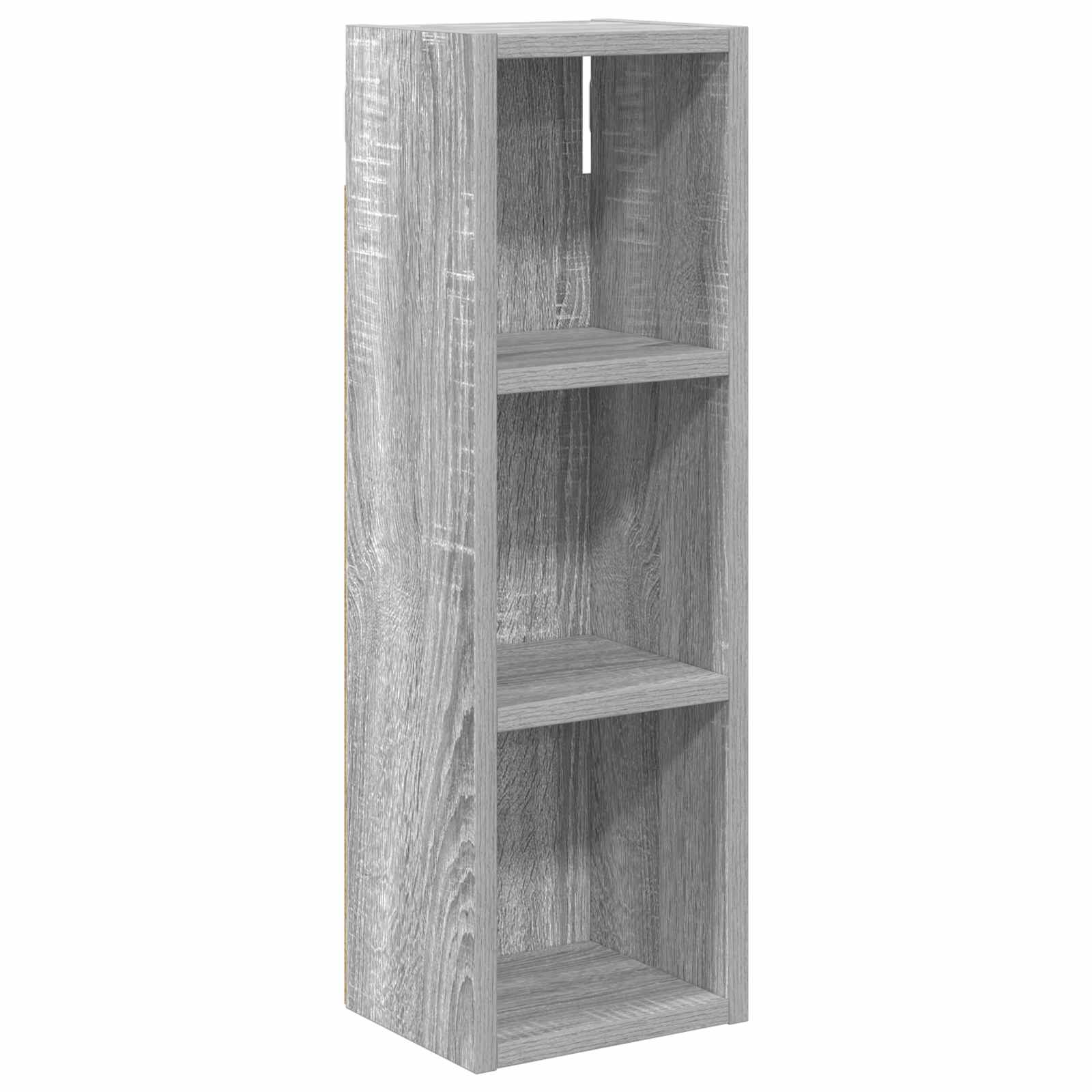 vidaXL Szafka ścienna łazienkowa Szary Sonoma 20 x 16 x 62,5 cm