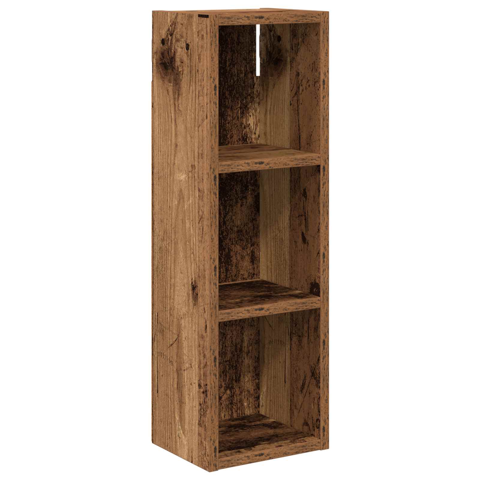 vidaXL Szafka ścienna łazienkowa Stare drewno 20 x 16 x 62,5 cm