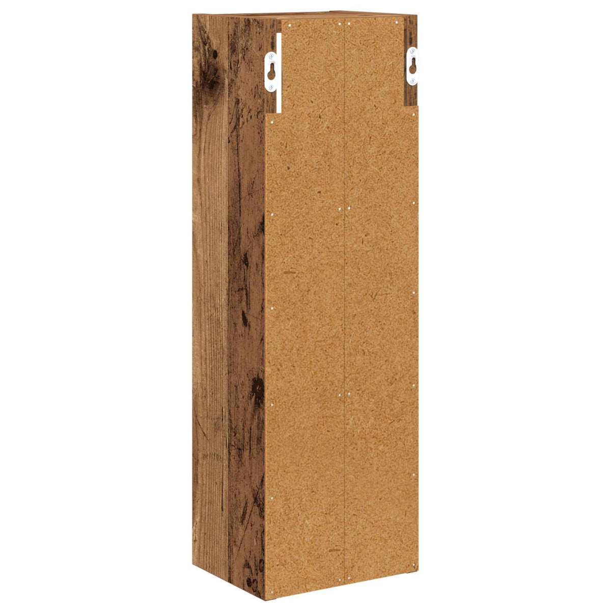 vidaXL Szafka ścienna łazienkowa Stare drewno 20 x 16 x 62,5 cm