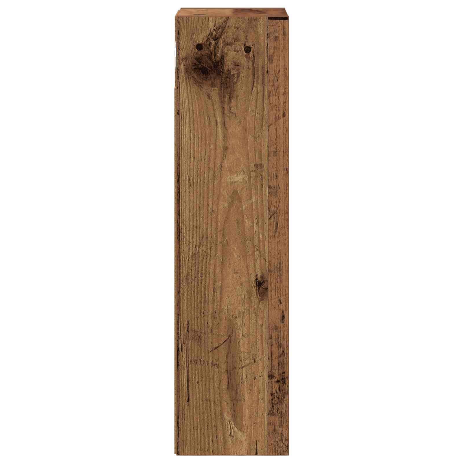 vidaXL Szafka ścienna łazienkowa Stare drewno 20 x 16 x 62,5 cm
