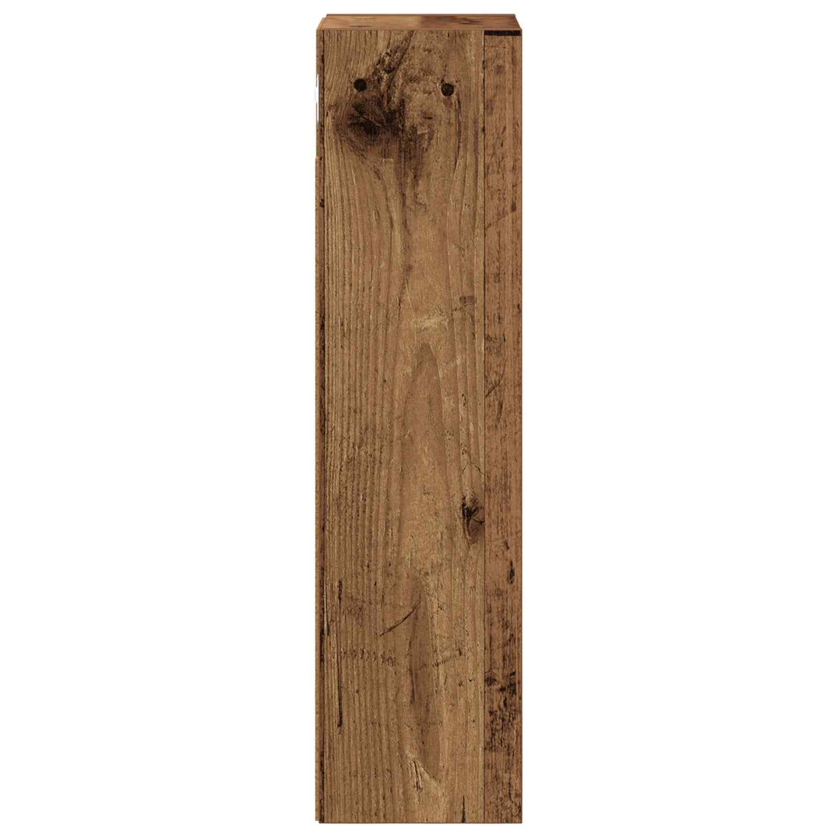 vidaXL Szafka ścienna łazienkowa Stare drewno 20 x 16 x 62,5 cm