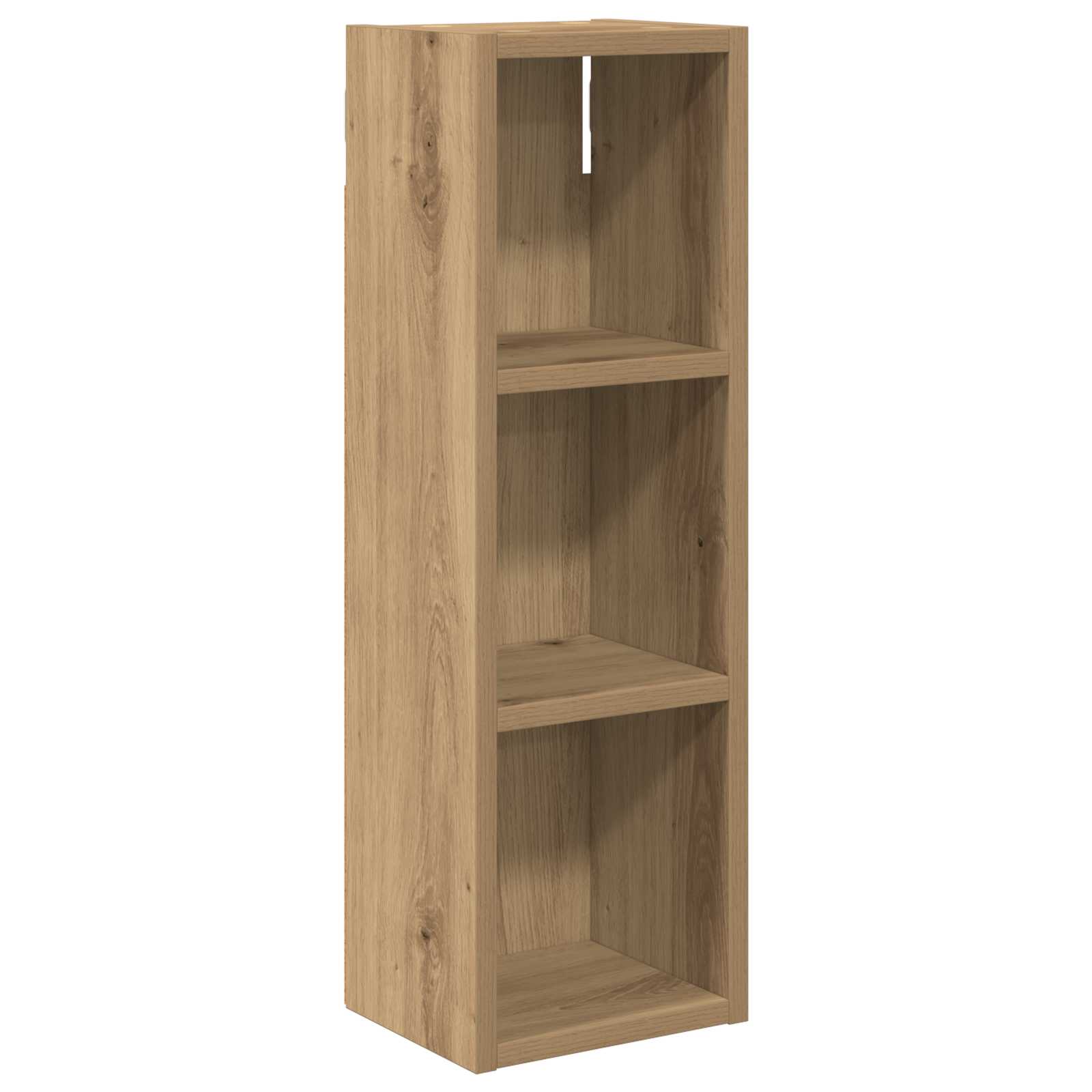 vidaXL Szafka ścienna łazienkowa Dąb rzemieślniczy 20 x 16 x 62,5 cm