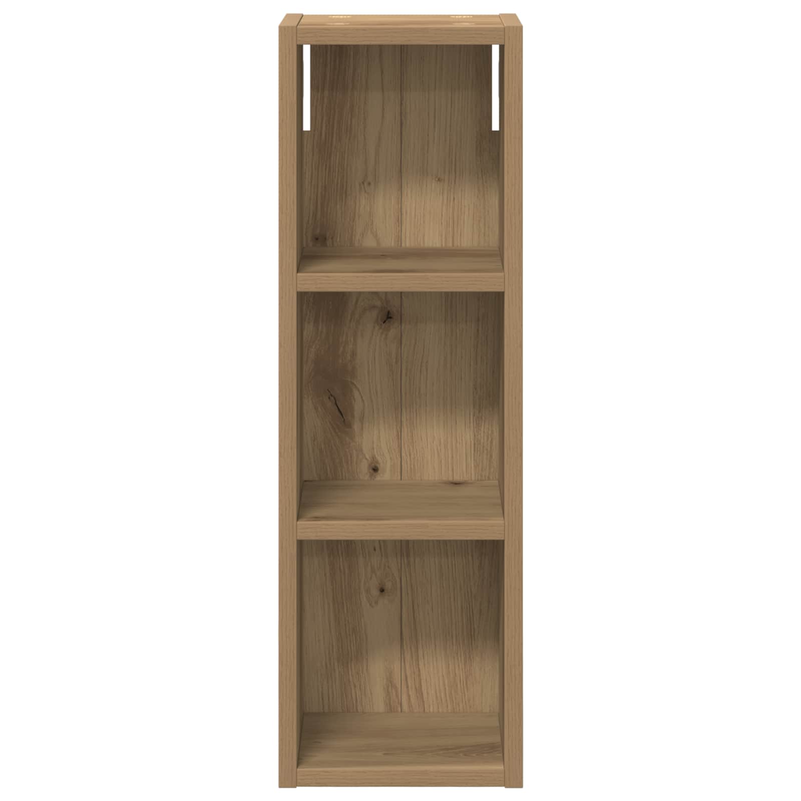 vidaXL Szafka ścienna łazienkowa Dąb rzemieślniczy 20 x 16 x 62,5 cm