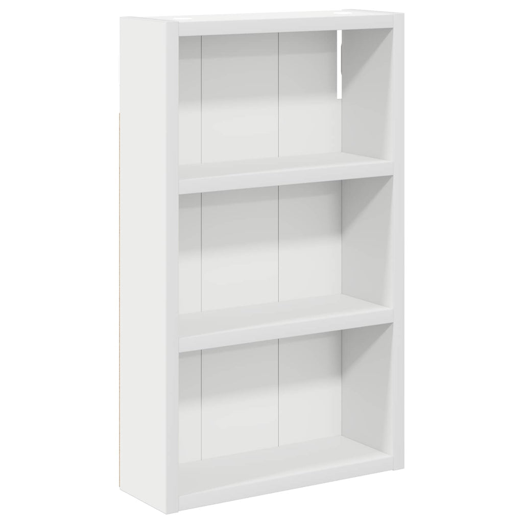 vidaXL Szafka ścienna łazienkowa z półką Biały 30 x 10 x 50 cm