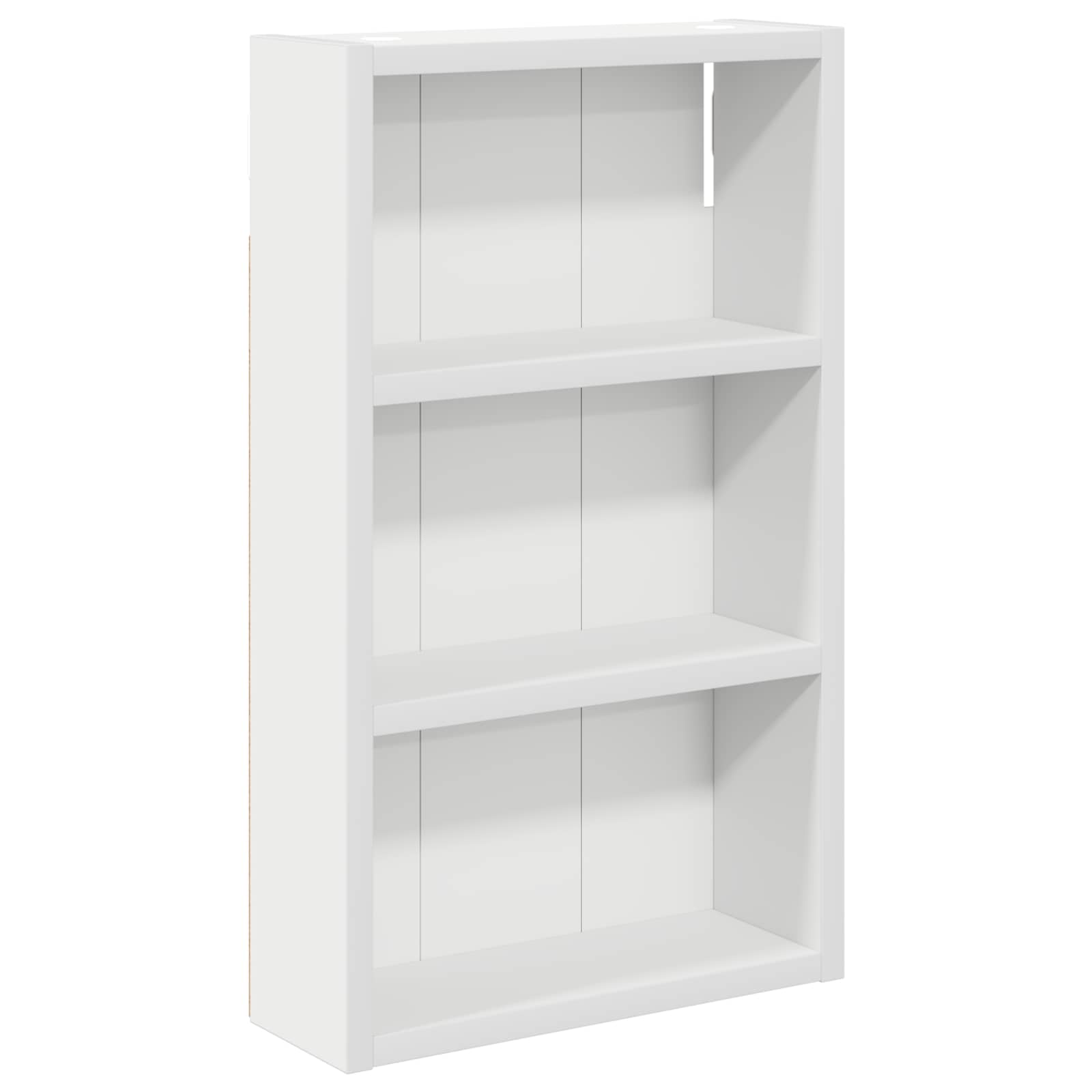 vidaXL Szafka ścienna łazienkowa z półką Biały 30 x 10 x 50 cm