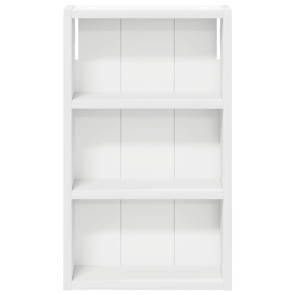 vidaXL Szafka ścienna łazienkowa z półką Biały 30 x 10 x 50 cm