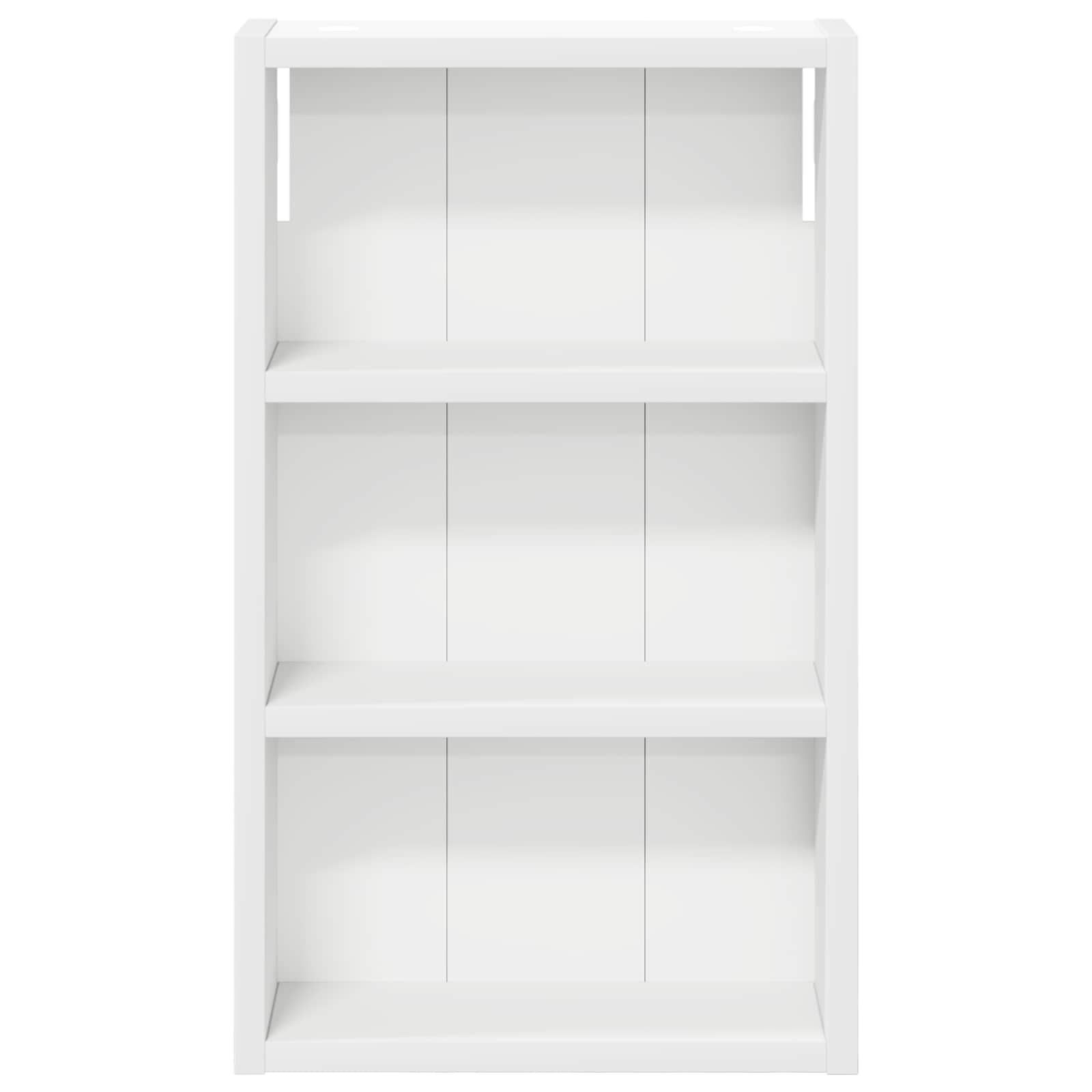 vidaXL Szafka ścienna łazienkowa z półką Biały 30 x 10 x 50 cm