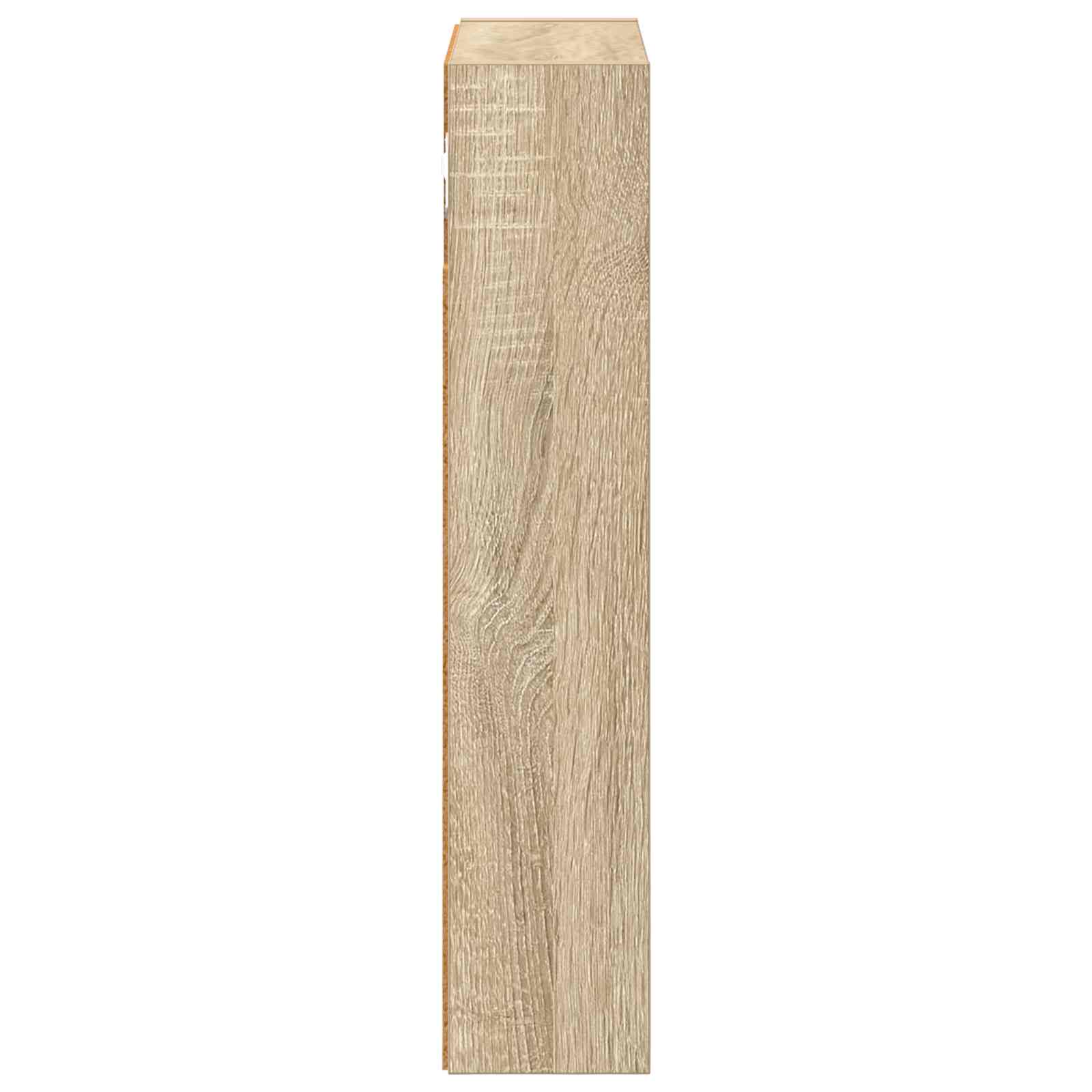 vidaXL Szafka ścienna łazienkowa z półką Dąb Sonoma 30 x 10 x 50 cm