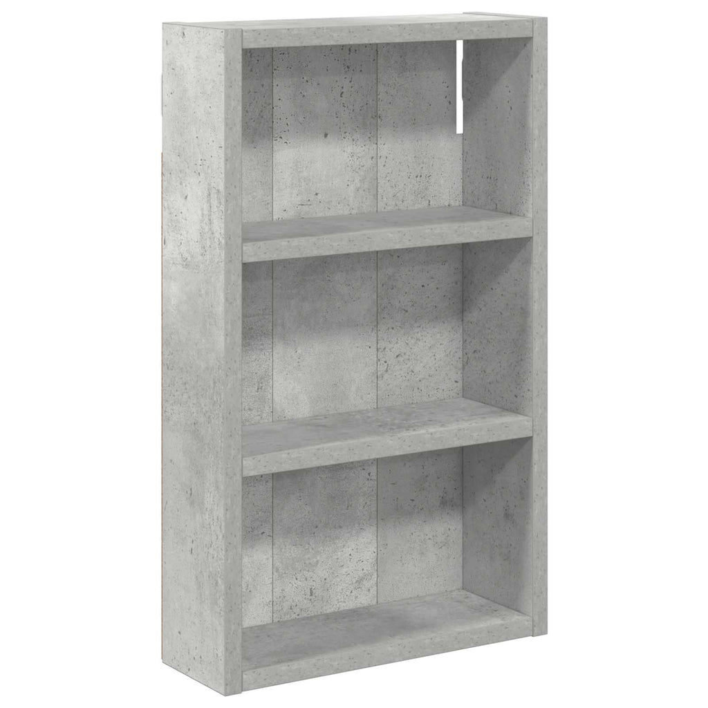 vidaXL Szafka ścienna łazienkowa Betonowy Szary 30 x 10 x 50 cm
