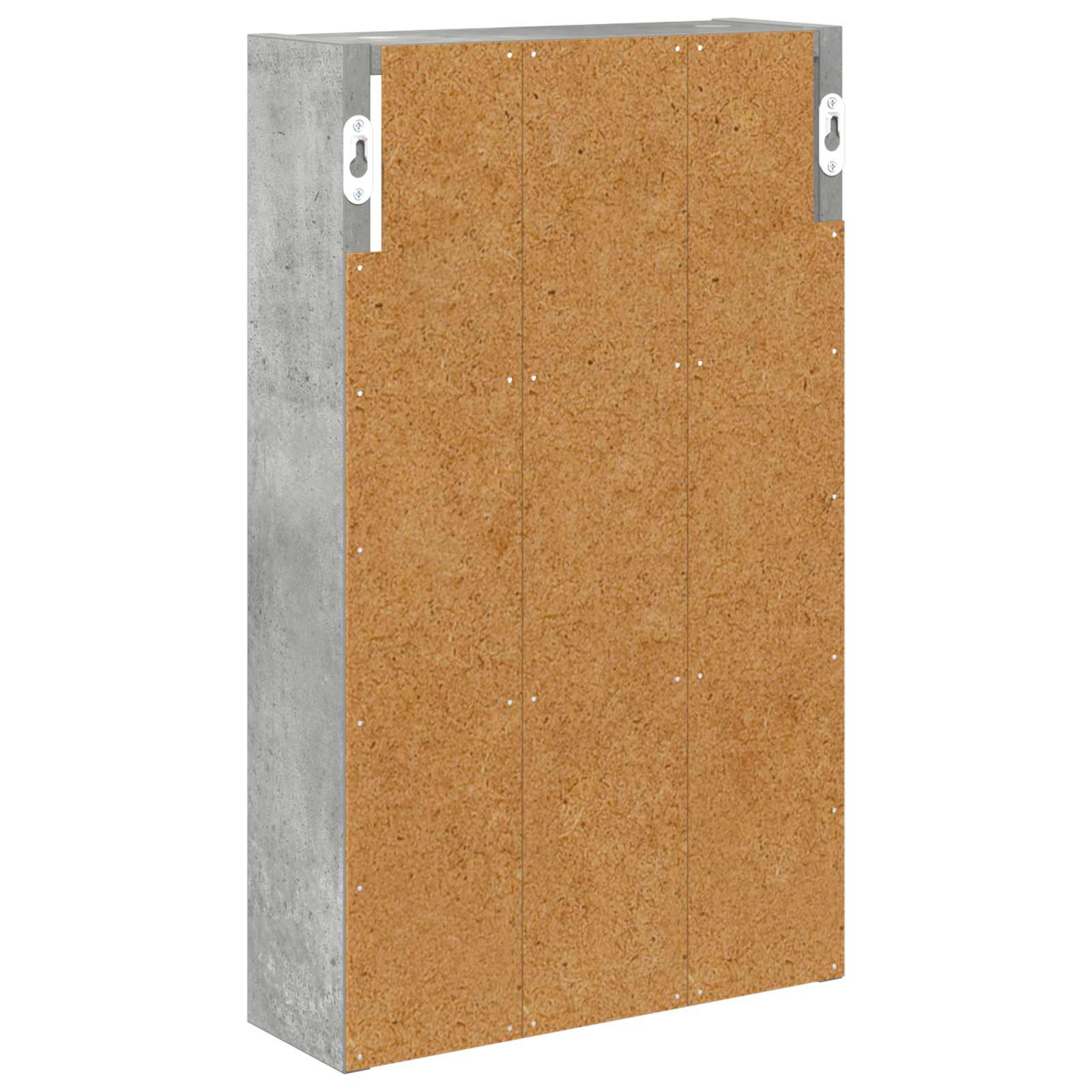 vidaXL Szafka ścienna łazienkowa Betonowy Szary 30 x 10 x 50 cm