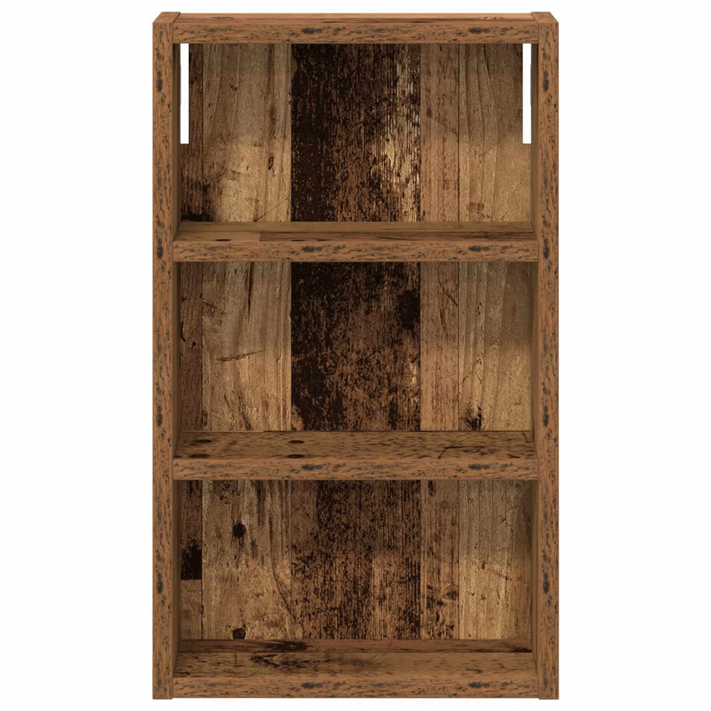 vidaXL Szafka ścienna łazienkowa z półką Stare drewno 30 x 10 x 50 cm