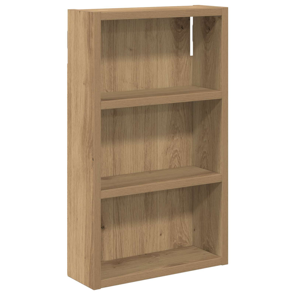 vidaXL Szafka ścienna łazienkowa Dąb rzemieślniczy 30 x 10 x 50 cm