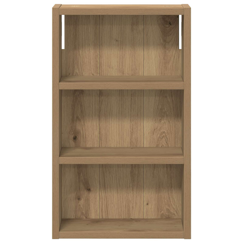 vidaXL Szafka ścienna łazienkowa Dąb rzemieślniczy 30 x 10 x 50 cm