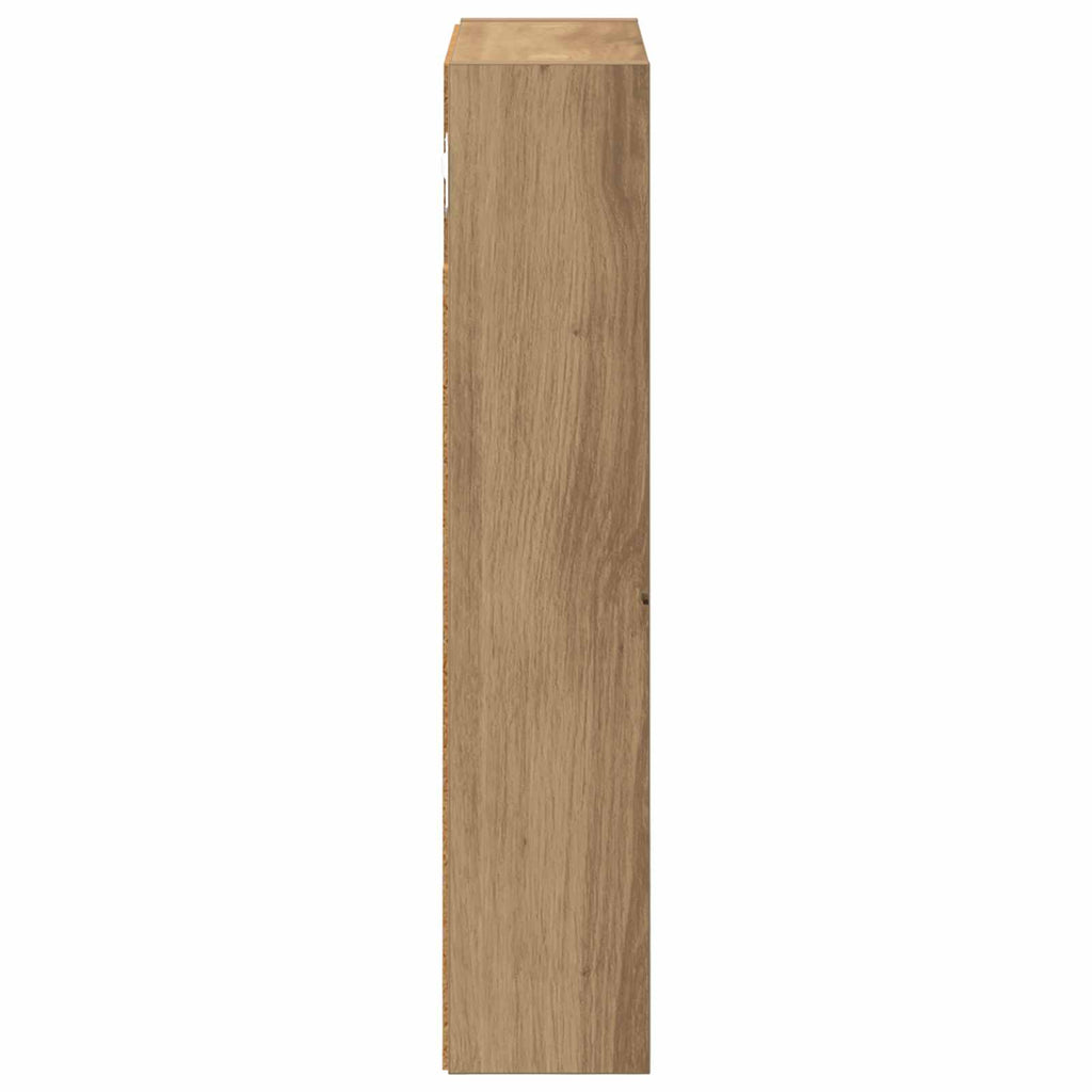 vidaXL Szafka ścienna łazienkowa Dąb rzemieślniczy 30 x 10 x 50 cm