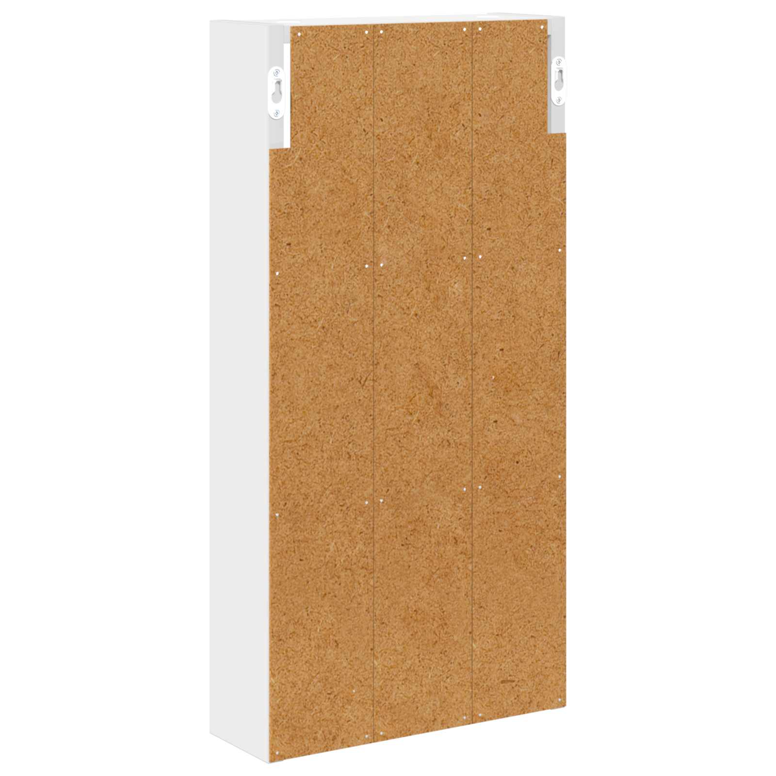 vidaXL Szafka ścienna łazienkowa z półką Biały 30 x 10 x 60,5 cm