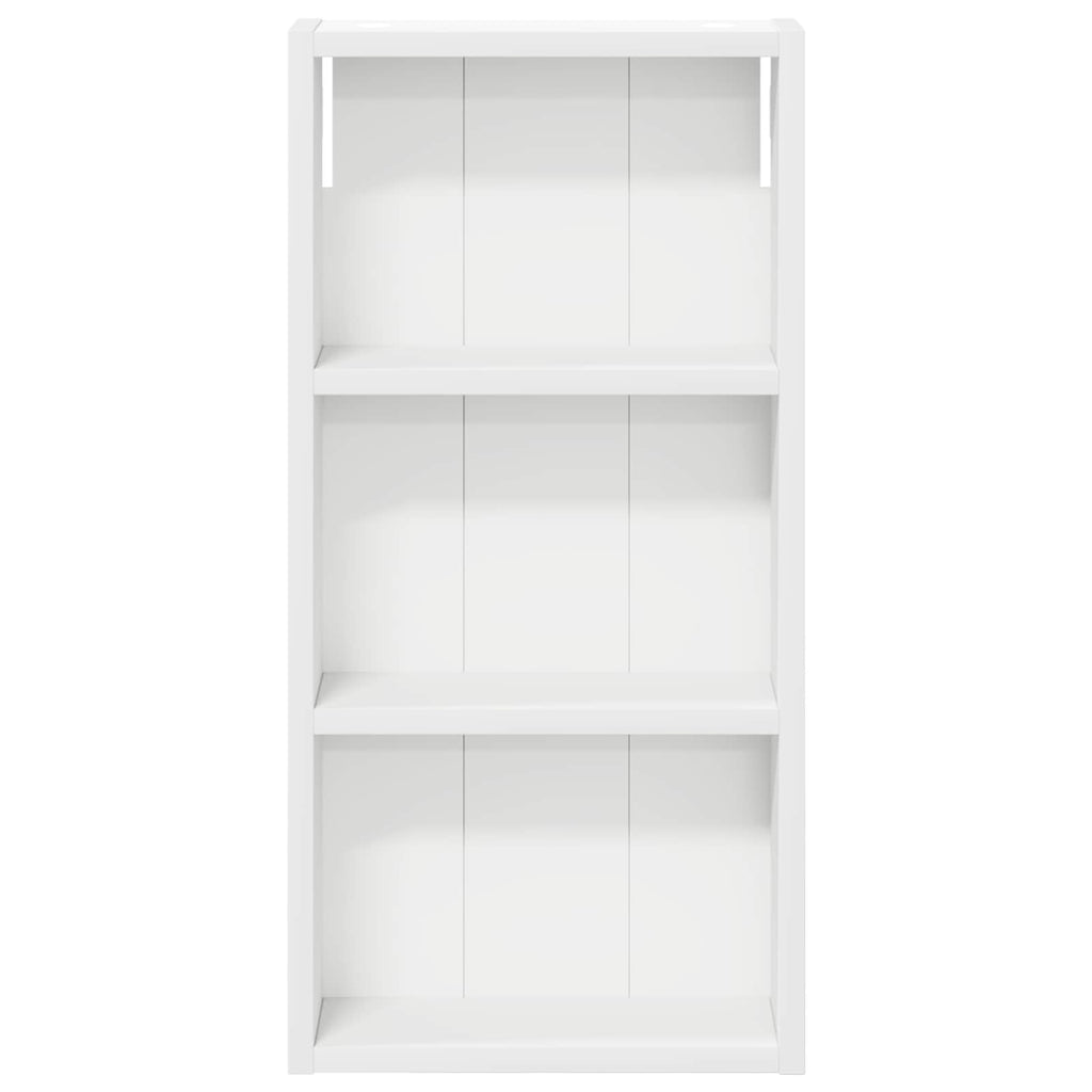 vidaXL Szafka ścienna łazienkowa z półką Biały 30 x 10 x 60,5 cm