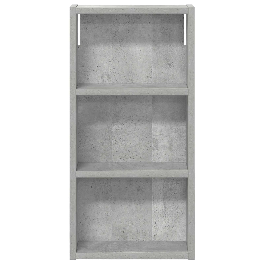 vidaXL Szafka ścienna łazienkowa Betonowy Szary 30 x 10 x 60,5 cm