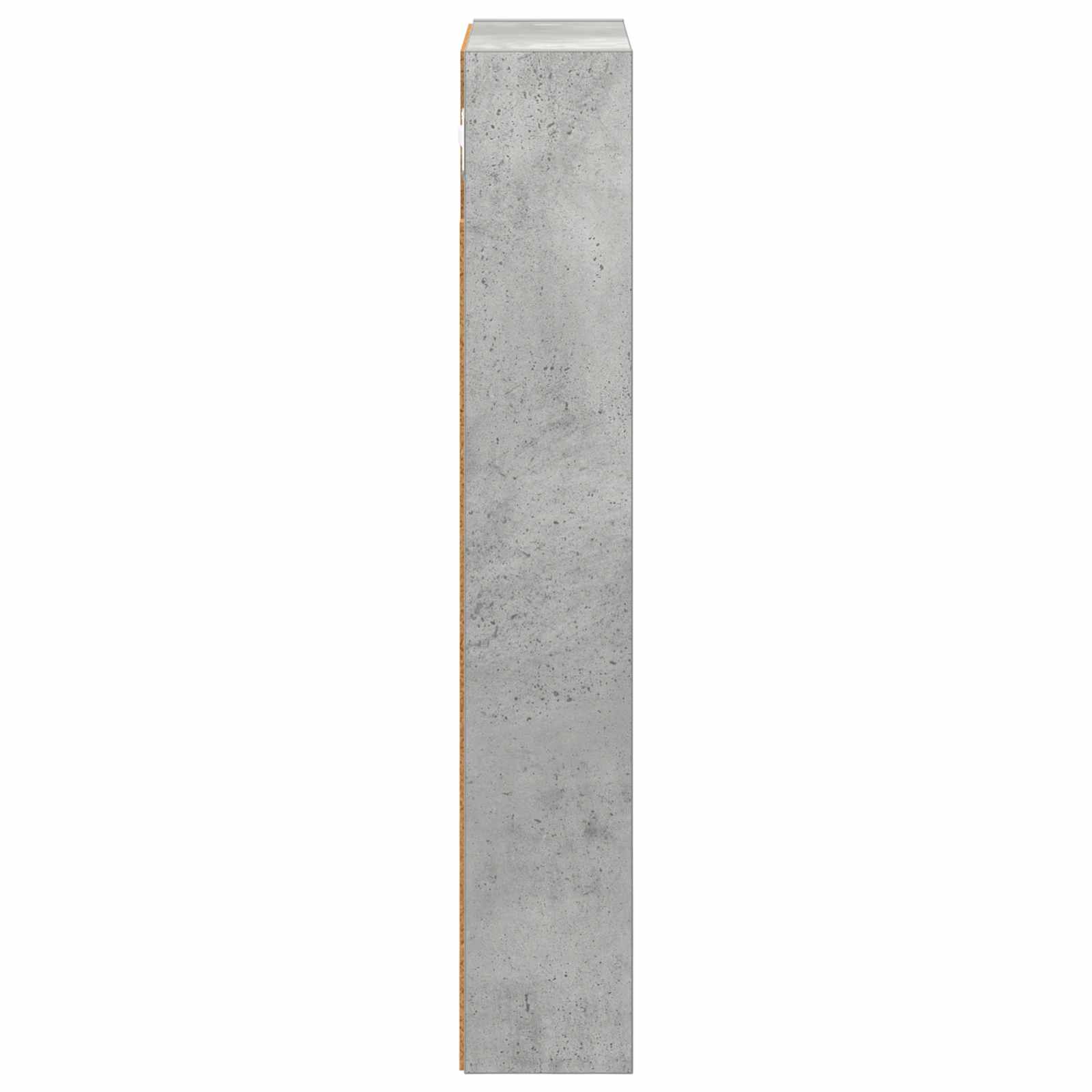 vidaXL Szafka ścienna łazienkowa Betonowy Szary 30 x 10 x 60,5 cm