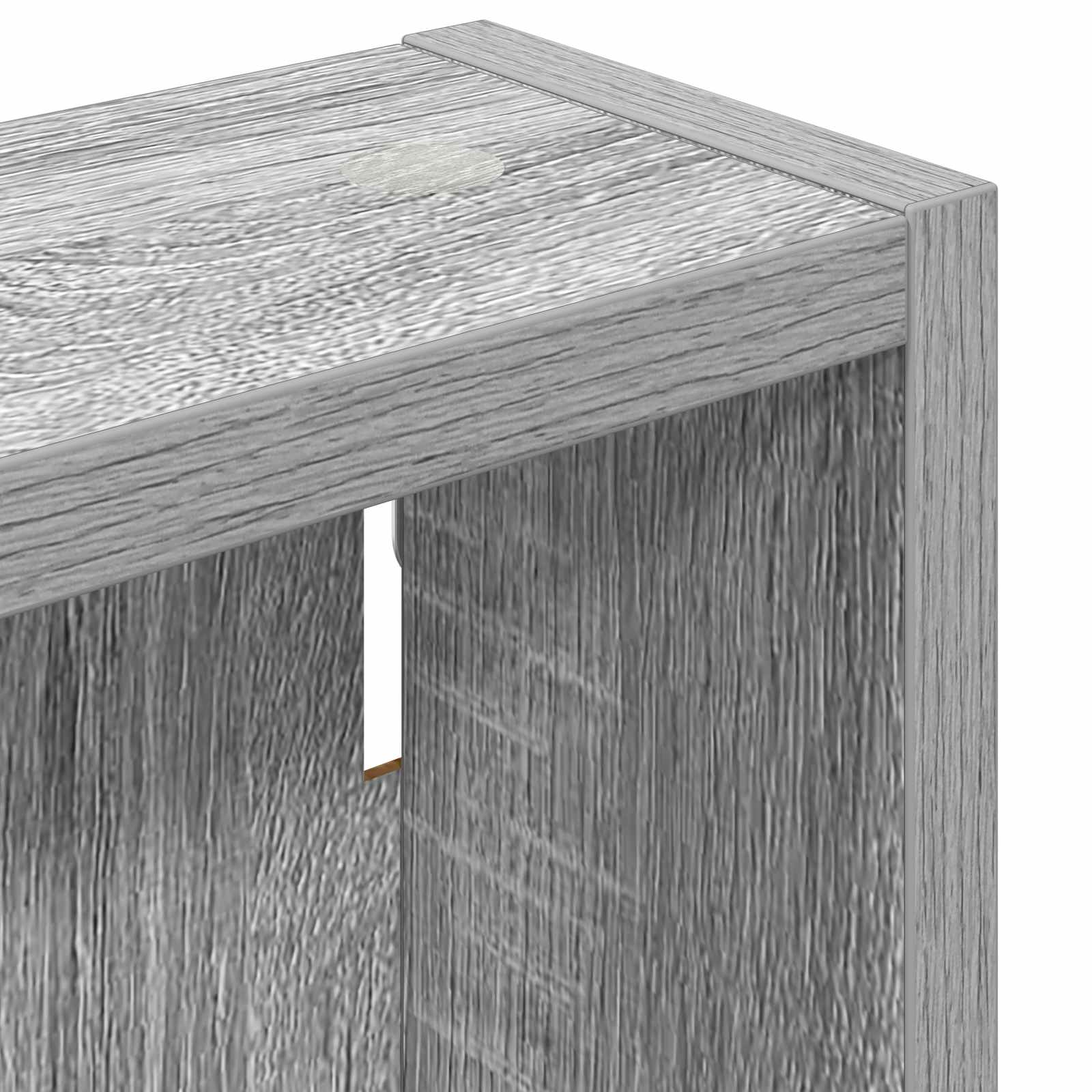 vidaXL Szafka ścienna łazienkowa Szary Sonoma 30 x 10 x 60,5 cm