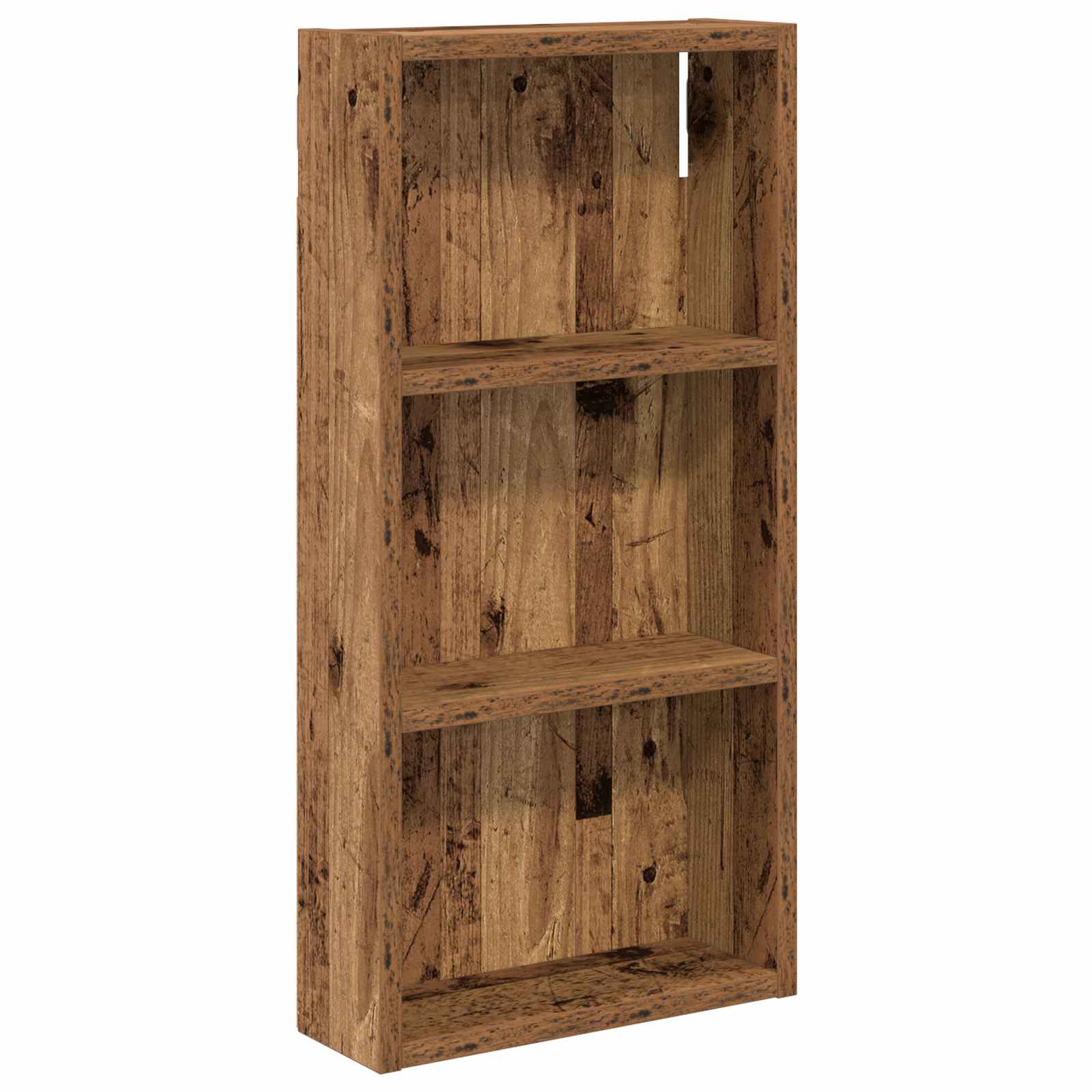 vidaXL Szafka ścienna łazienkowa Stare drewno 30 x 10 x 60,5 cm