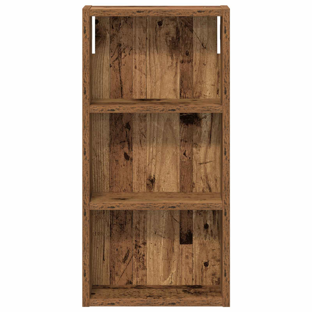 vidaXL Szafka ścienna łazienkowa Stare drewno 30 x 10 x 60,5 cm