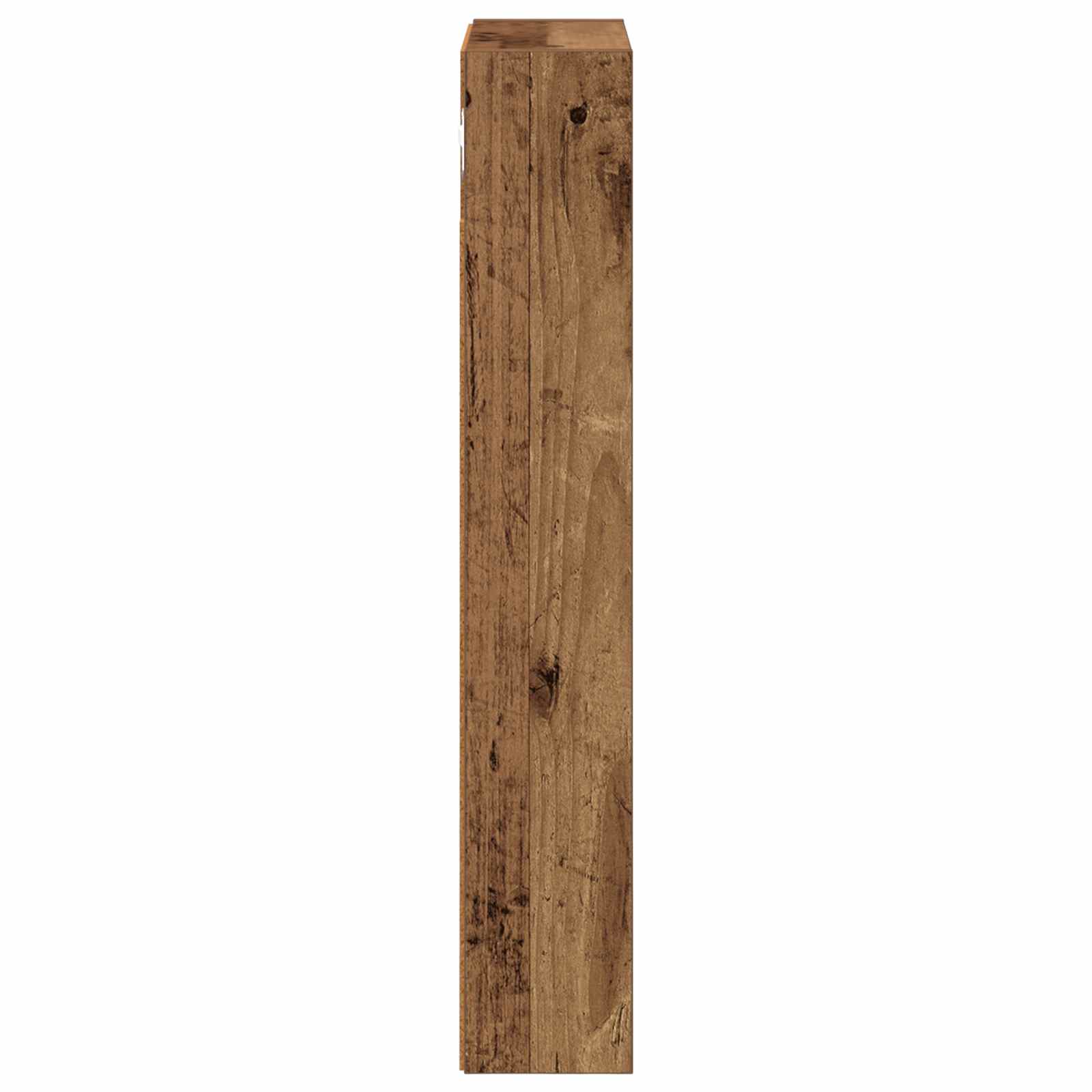 vidaXL Szafka ścienna łazienkowa Stare drewno 30 x 10 x 60,5 cm