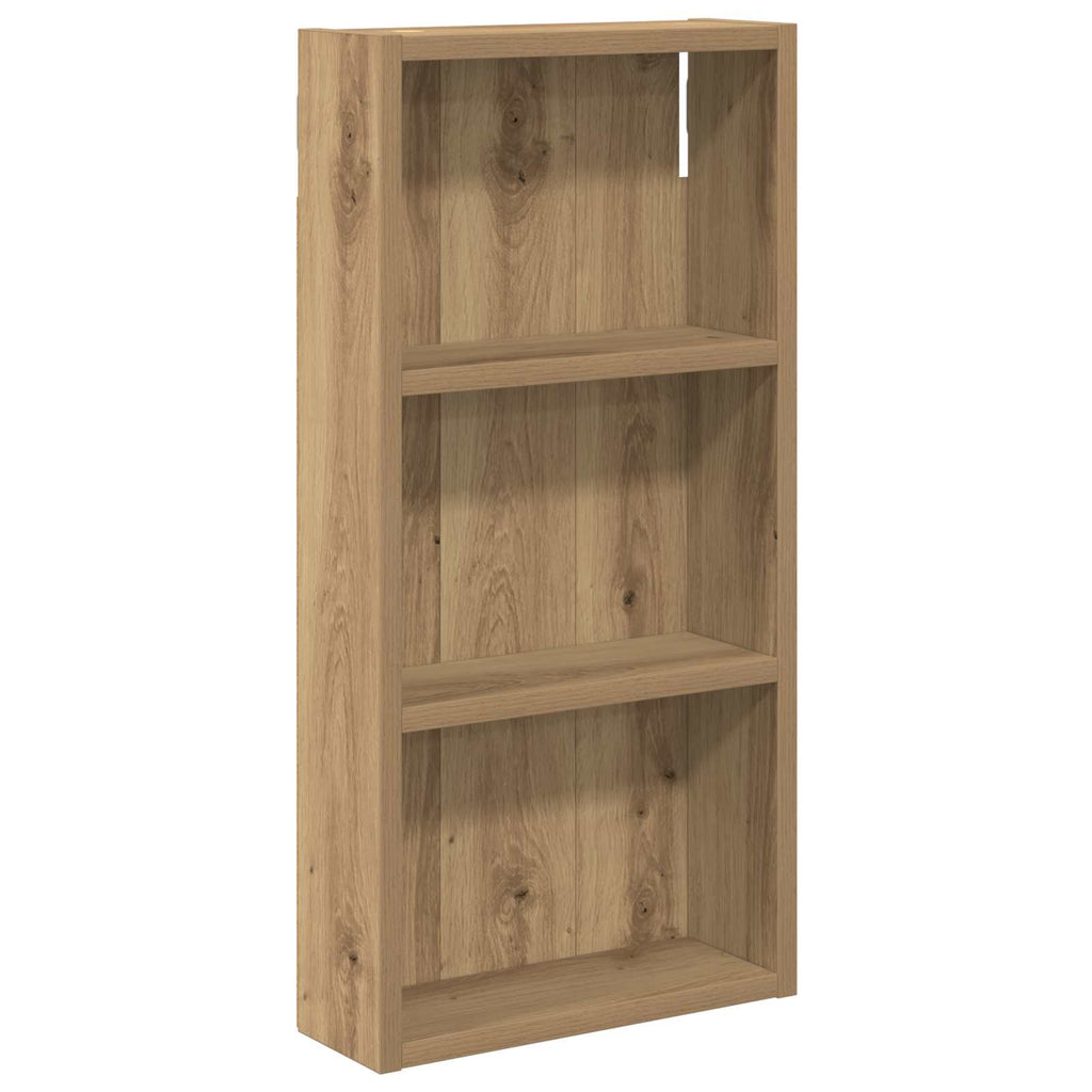 vidaXL Szafka ścienna łazienkowa Dąb rzemieślniczy 30 x 10 x 60,5 cm