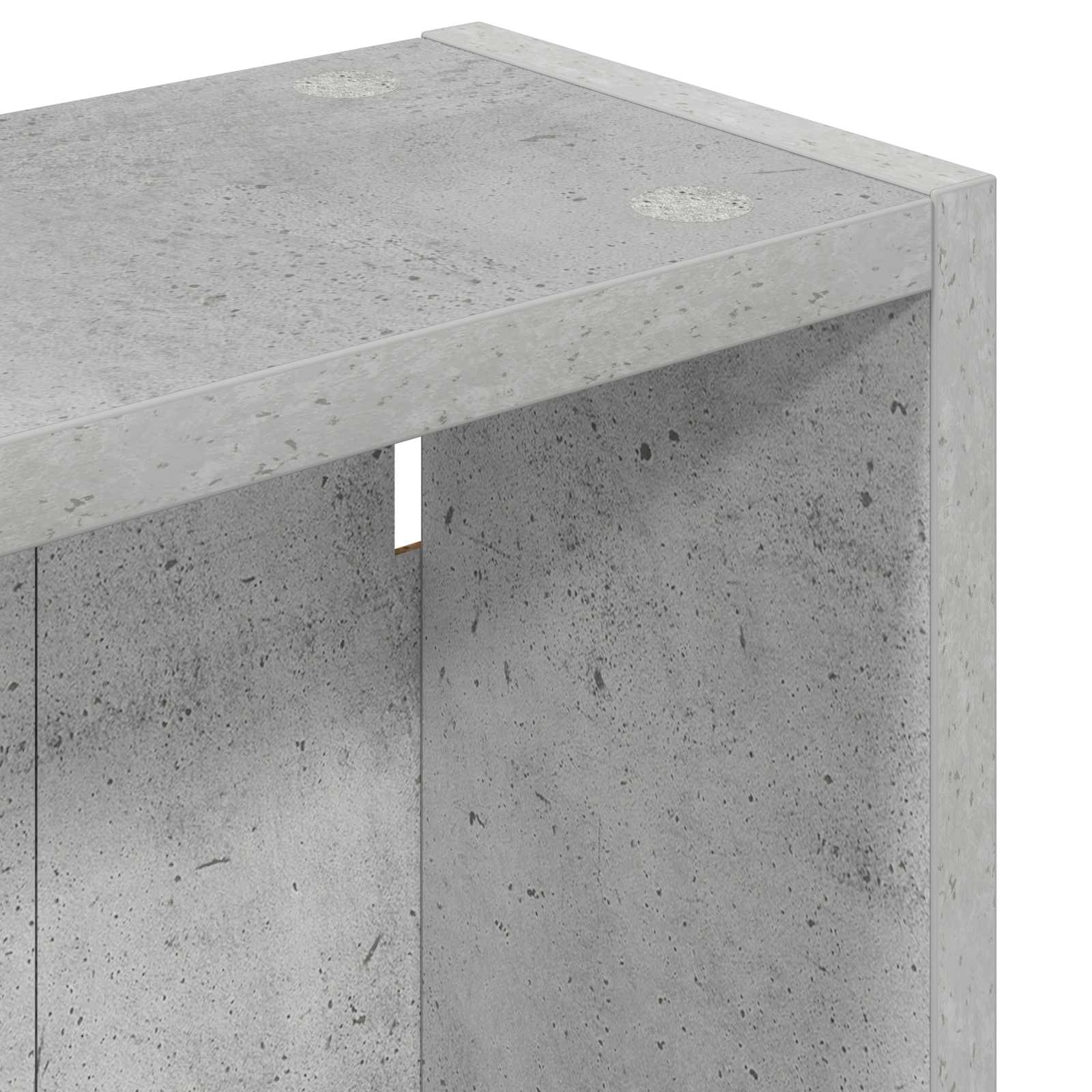 vidaXL Szafka ścienna łazienkowa Betonowy Szary 30 x 14 x 70 cm