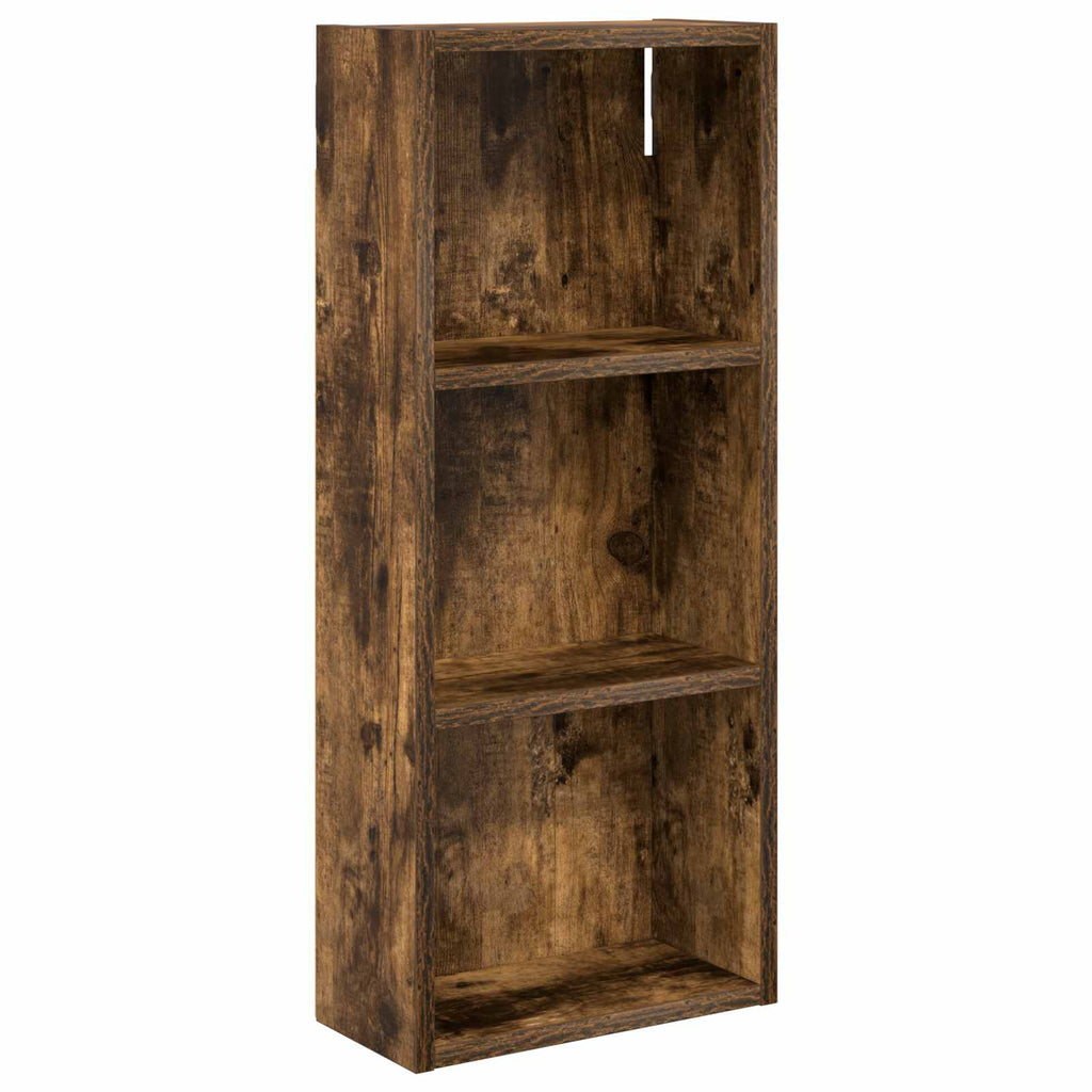 vidaXL Szafka ścienna łazienkowa Dąb Wędzony 30 x 14 x 70 cm