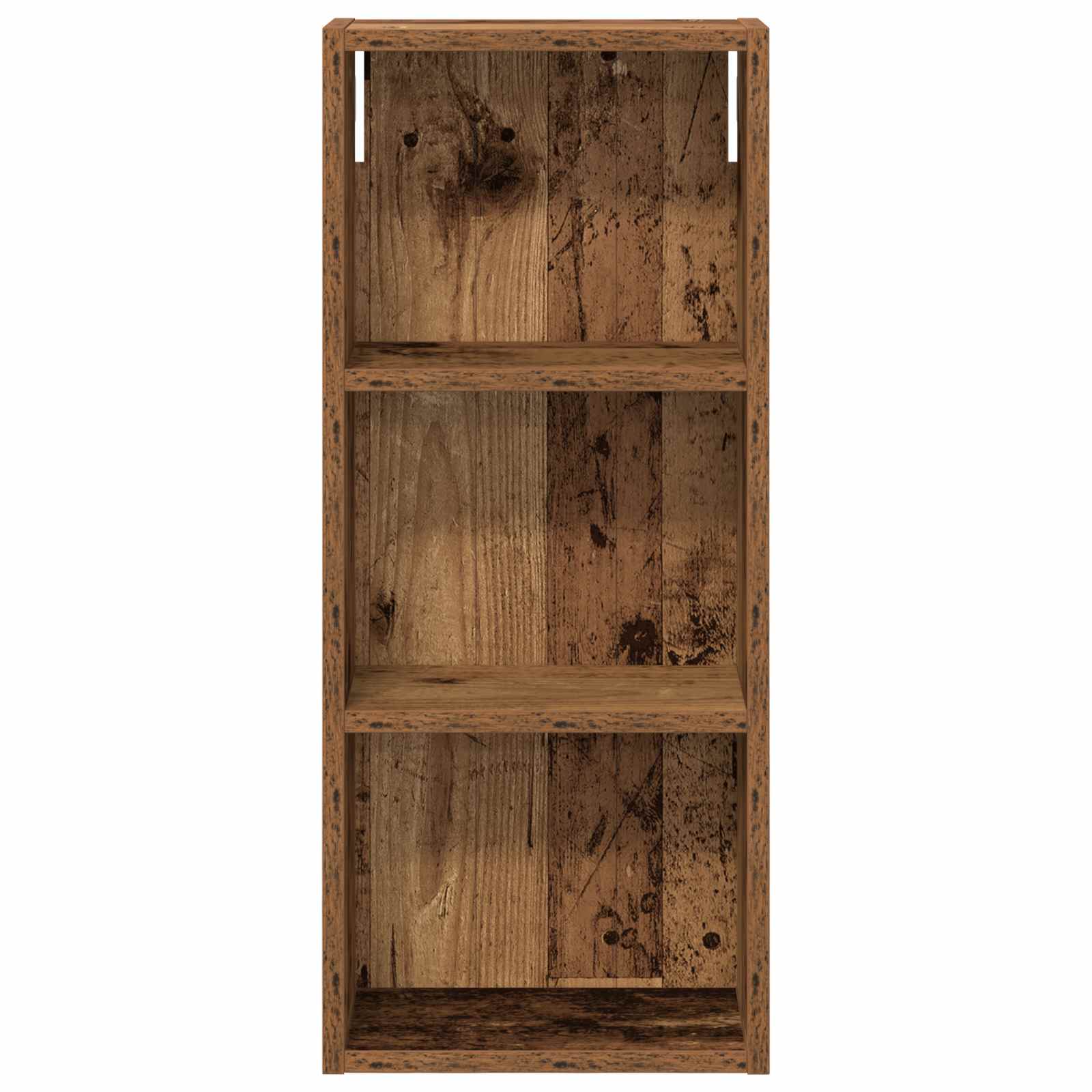 vidaXL Szafka ścienna łazienkowa z półką Stare drewno 30 x 14 x 70 cm