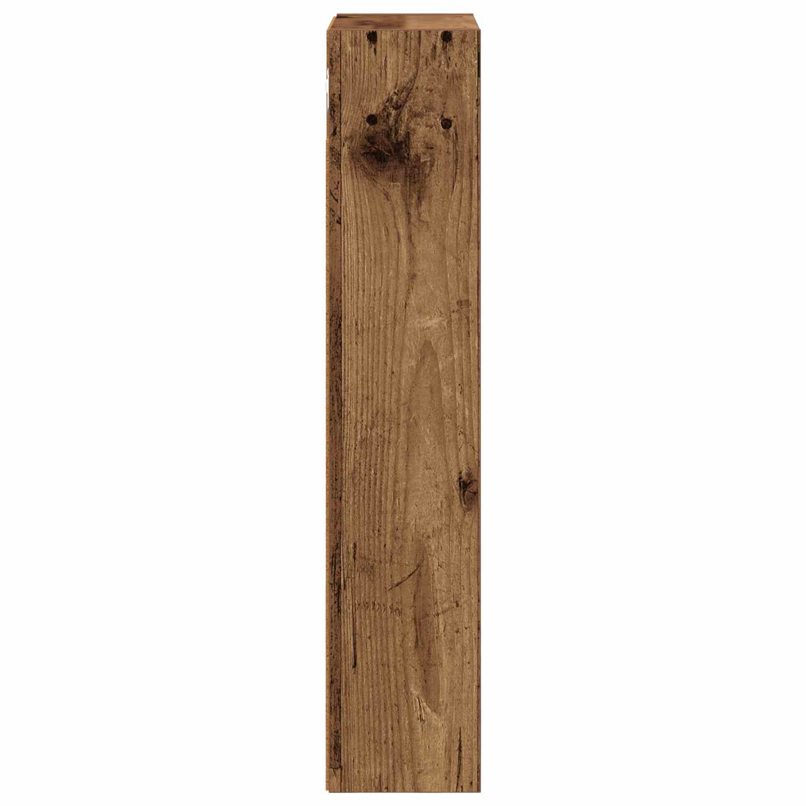 vidaXL Szafka ścienna łazienkowa z półką Stare drewno 30 x 14 x 70 cm