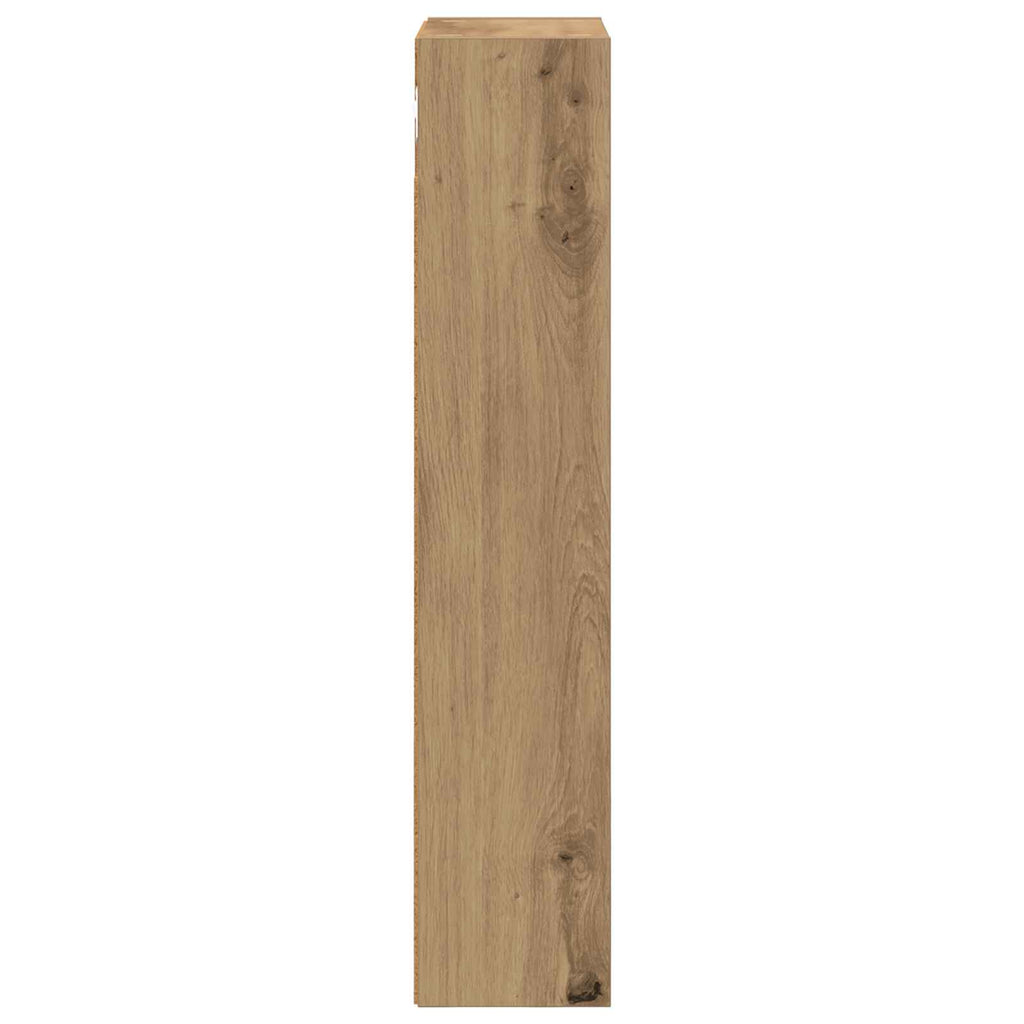vidaXL Szafka ścienna łazienkowa Dąb rzemieślniczy 30 x 14 x 70 cm
