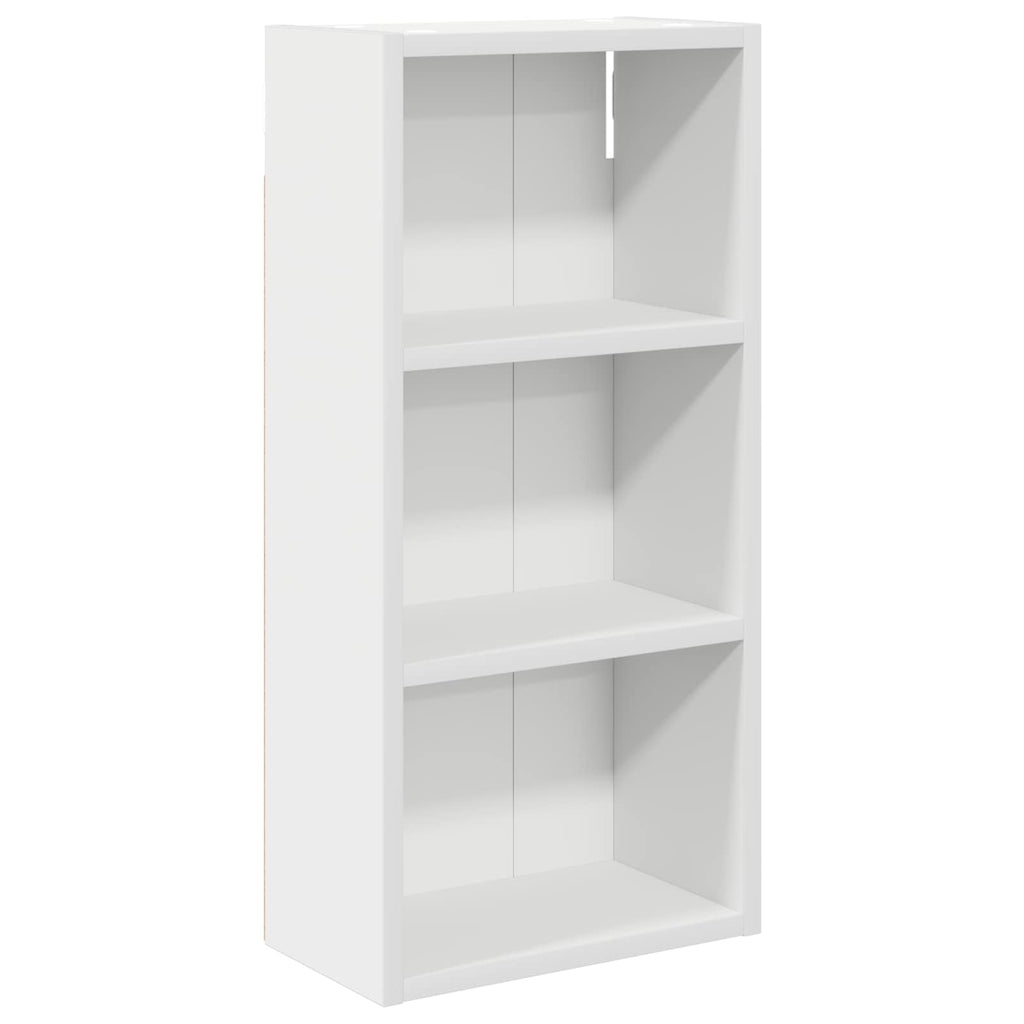 vidaXL Szafka ścienna łazienkowa z półką Biały 30 x 16 x 62,5 cm
