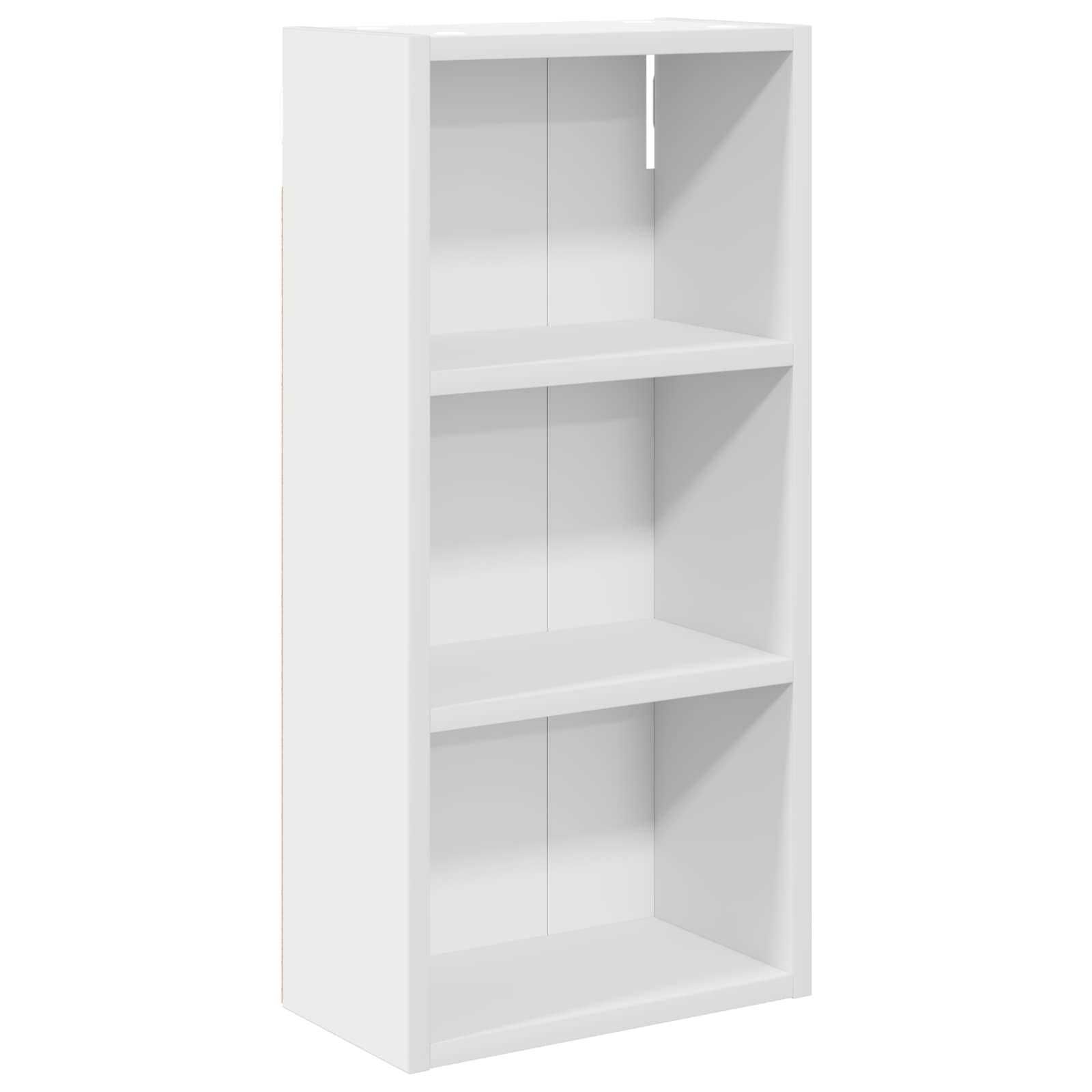 vidaXL Szafka ścienna łazienkowa z półką Biały 30 x 16 x 62,5 cm