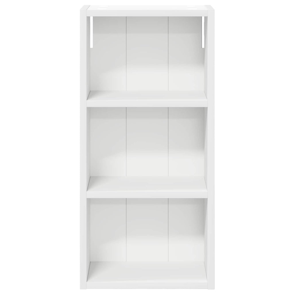 vidaXL Szafka ścienna łazienkowa z półką Biały 30 x 16 x 62,5 cm