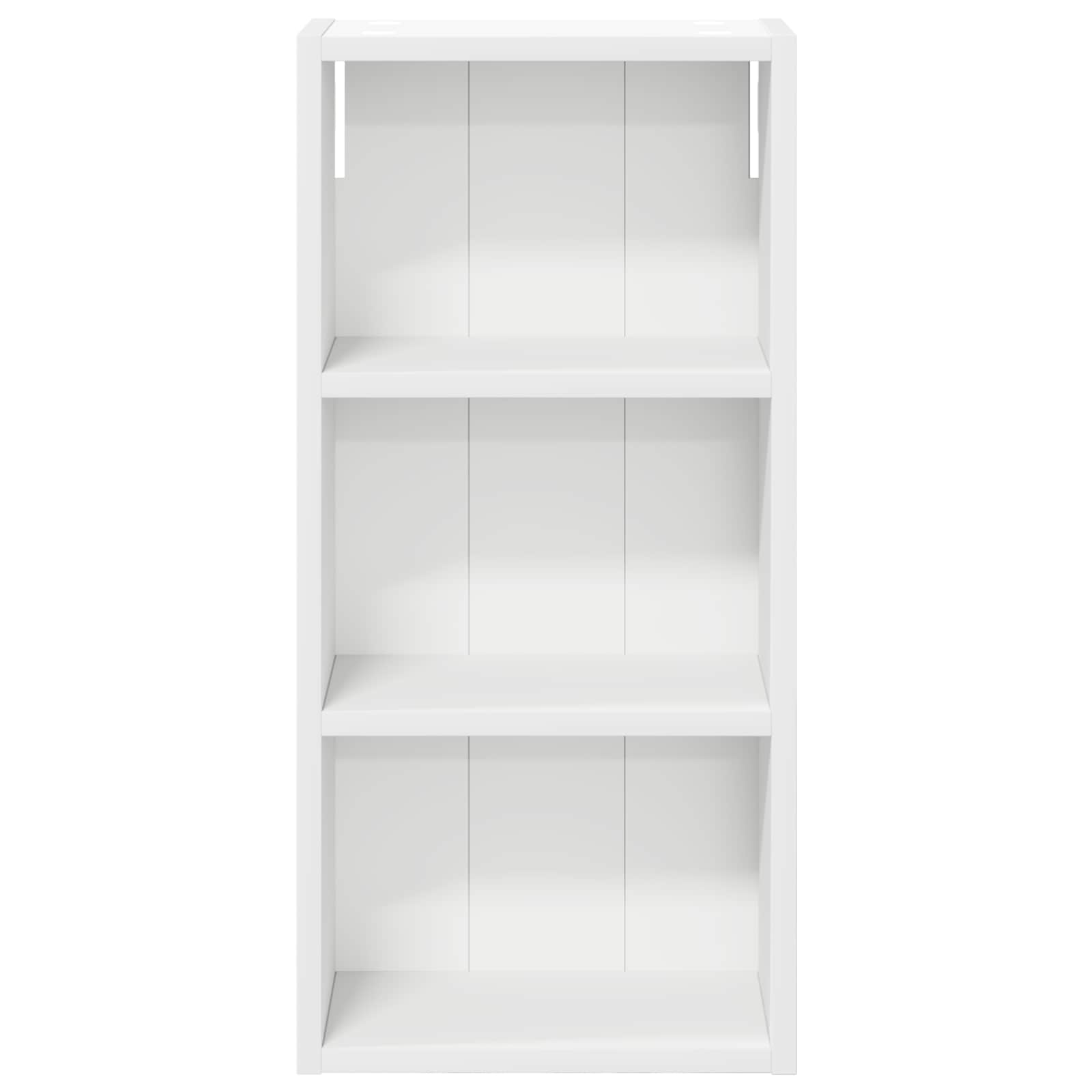 vidaXL Szafka ścienna łazienkowa z półką Biały 30 x 16 x 62,5 cm
