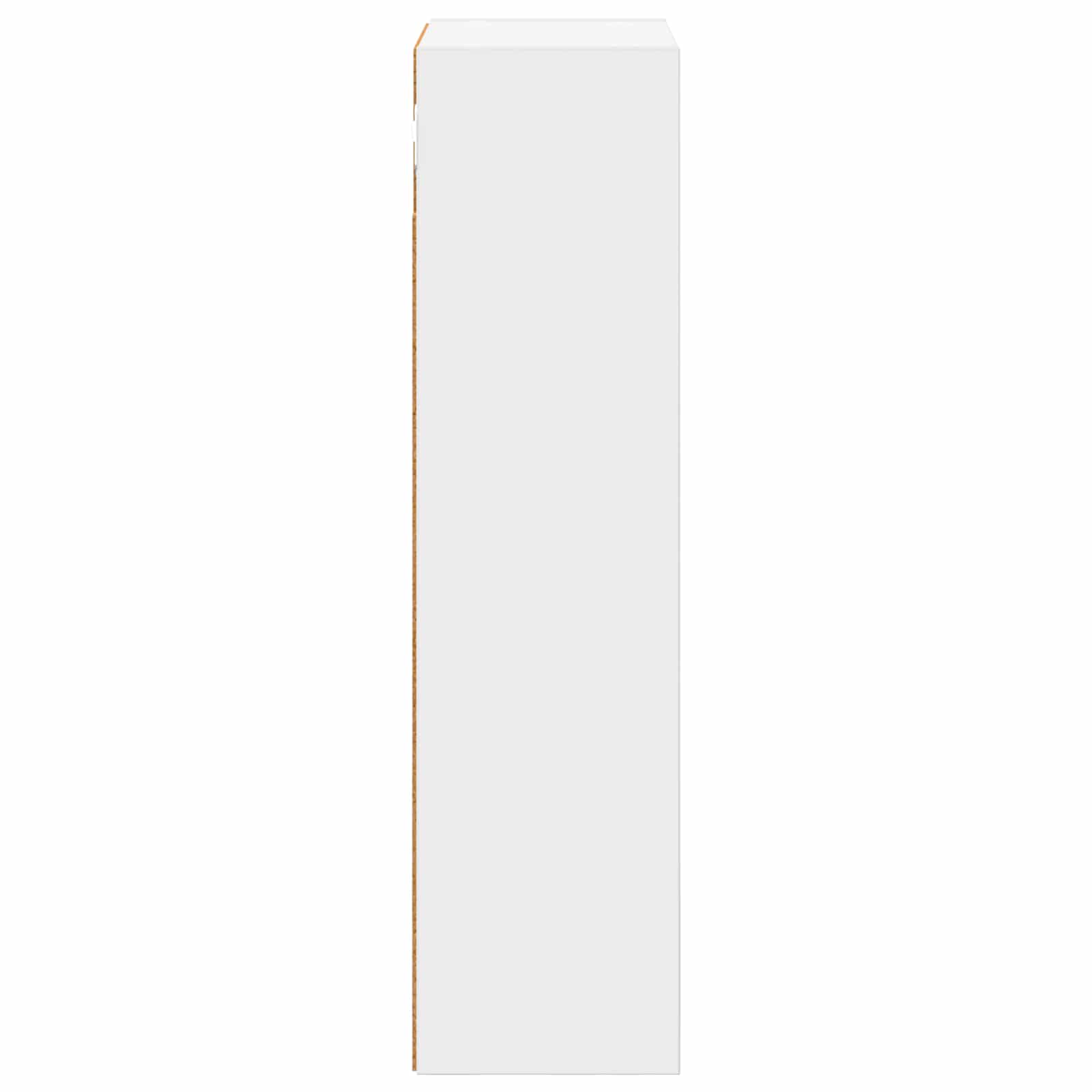 vidaXL Szafka ścienna łazienkowa z półką Biały 30 x 16 x 62,5 cm