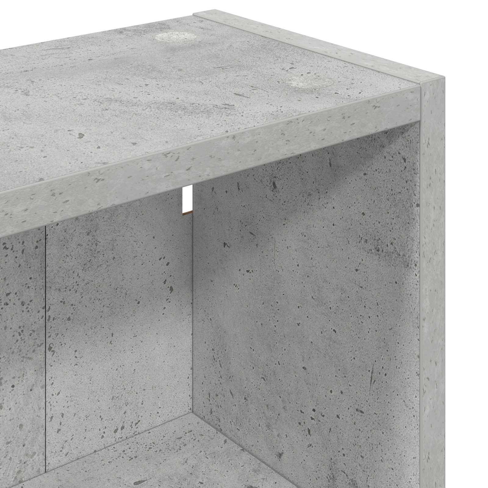 vidaXL Szafka ścienna łazienkowa Betonowy Szary 30 x 16 x 62,5 cm