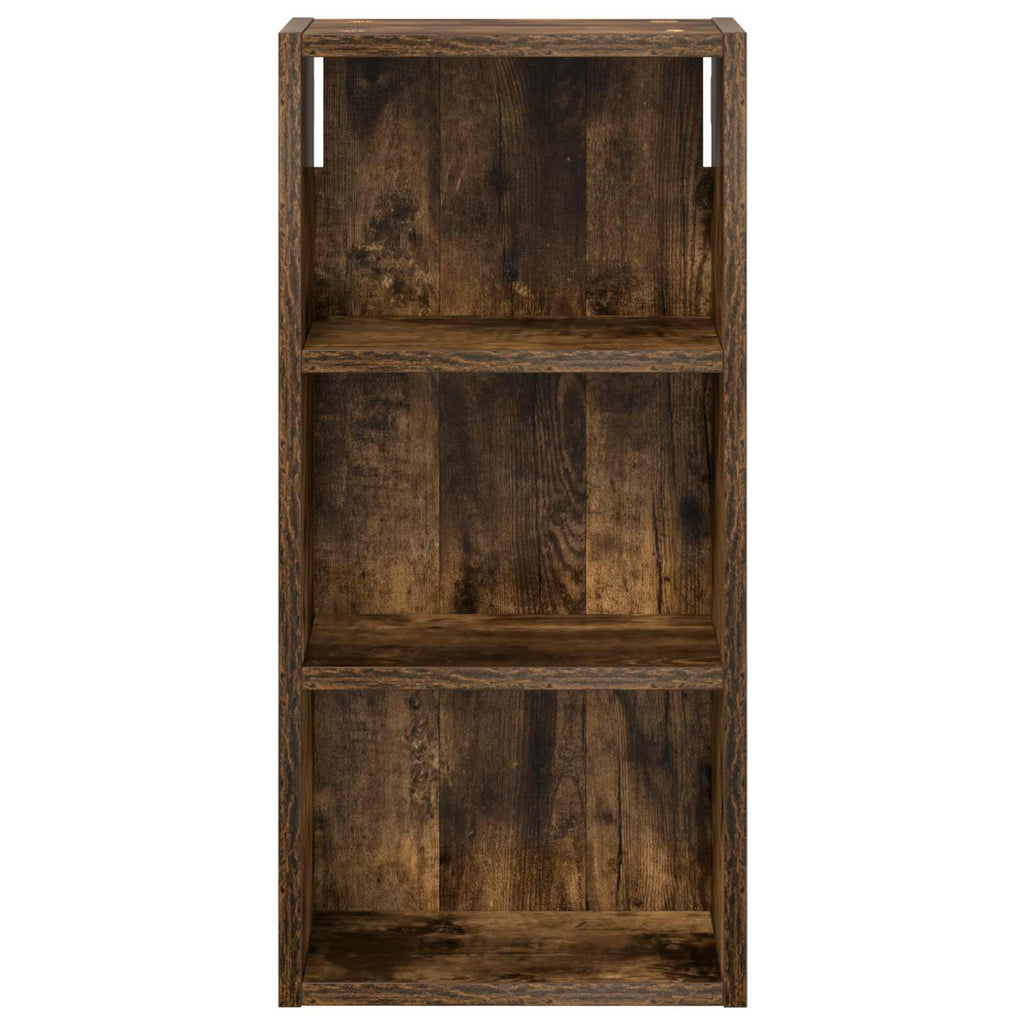 vidaXL Szafka ścienna łazienkowa Dąb Wędzony 30 x 16 x 62,5 cm