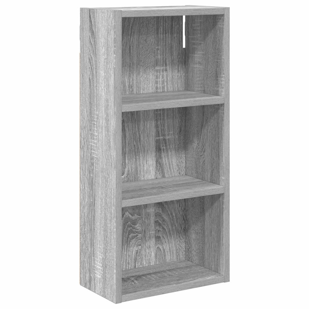 vidaXL Szafka ścienna łazienkowa Szary Sonoma 30 x 16 x 62,5 cm